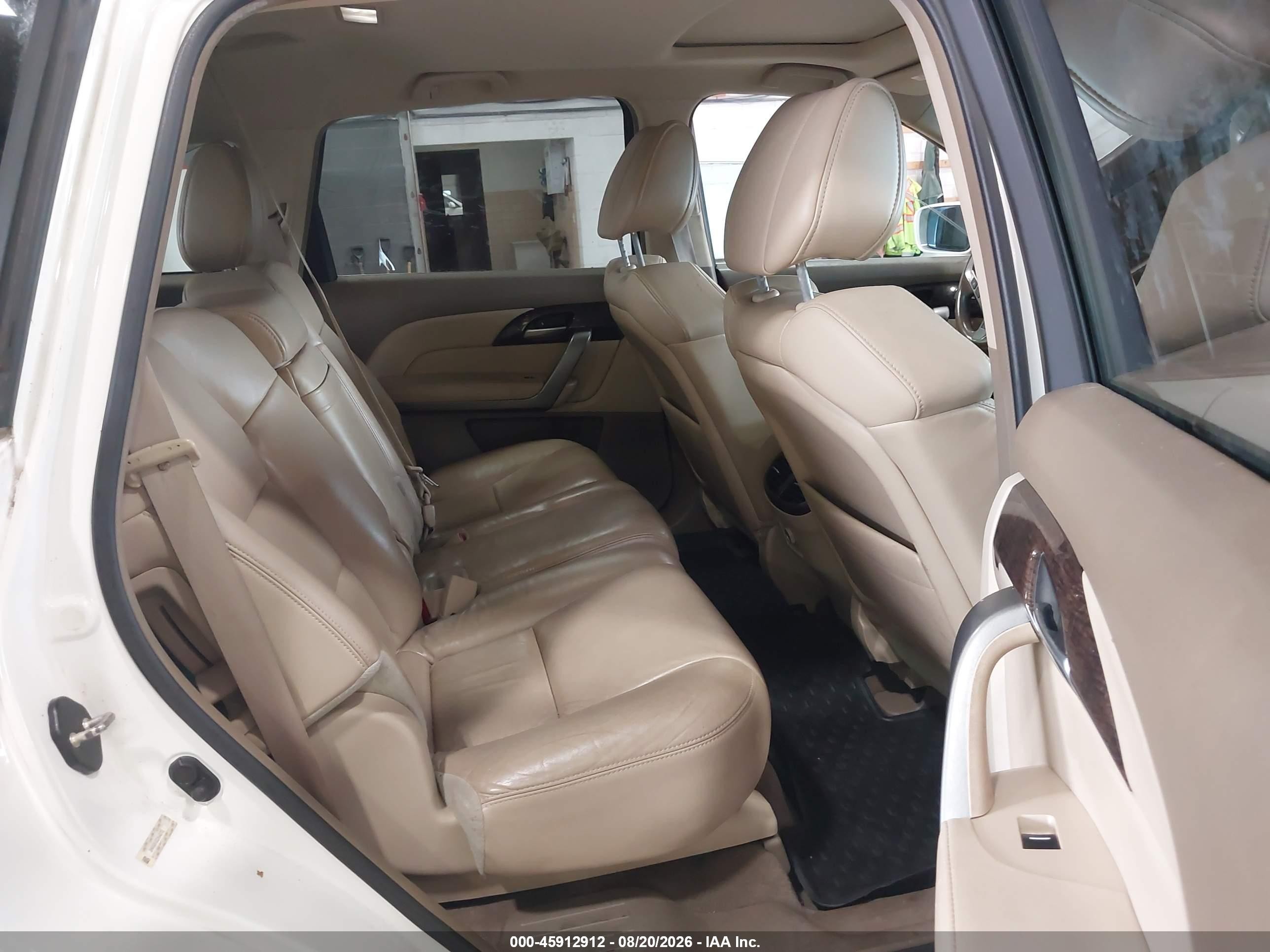2012 Acura Mdx Technology Package White vin: 2HNYD2H32CH548772