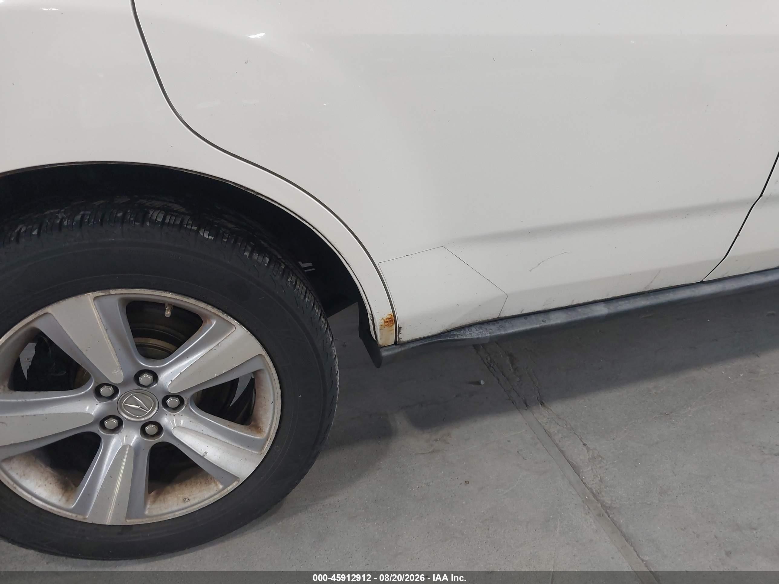 2012 Acura Mdx Technology Package White vin: 2HNYD2H32CH548772