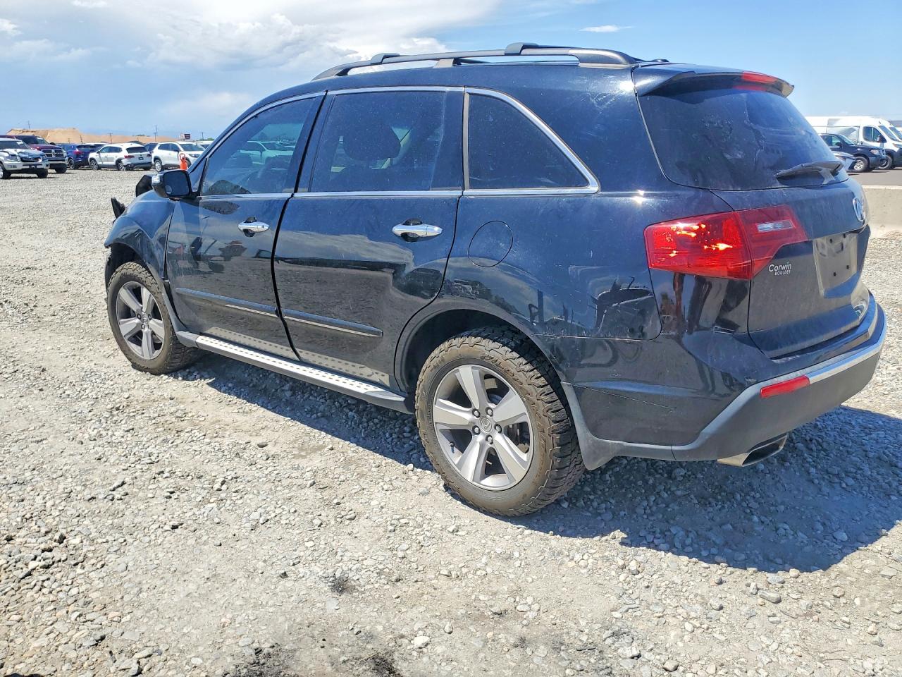 2013 Acura Mdx Technology Black vin: 2HNYD2H32DH502635