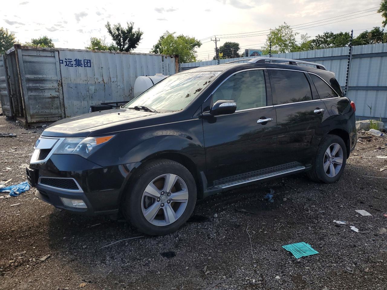 2013 Acura Mdx Technology Black vin: 2HNYD2H32DH508239