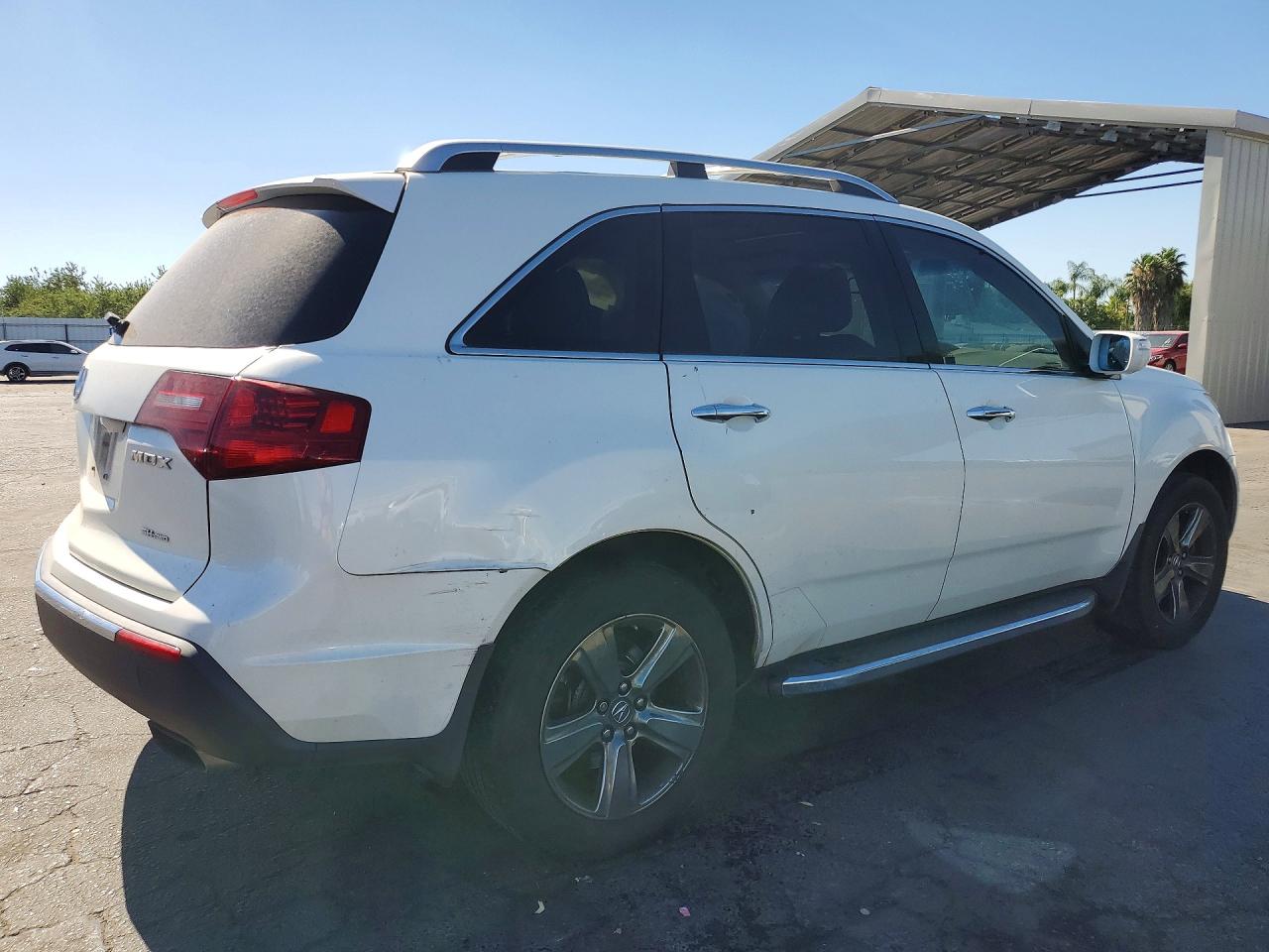 2013 Acura Mdx Technology White vin: 2HNYD2H32DH510752
