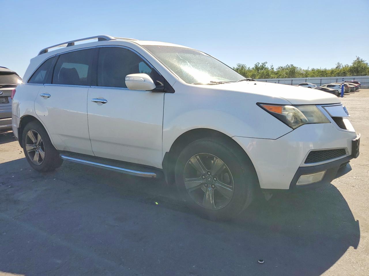 2013 Acura Mdx Technology White vin: 2HNYD2H32DH510752