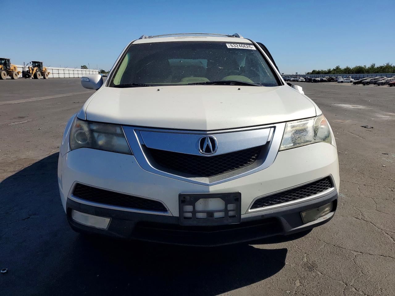 2013 Acura Mdx Technology White vin: 2HNYD2H32DH510752