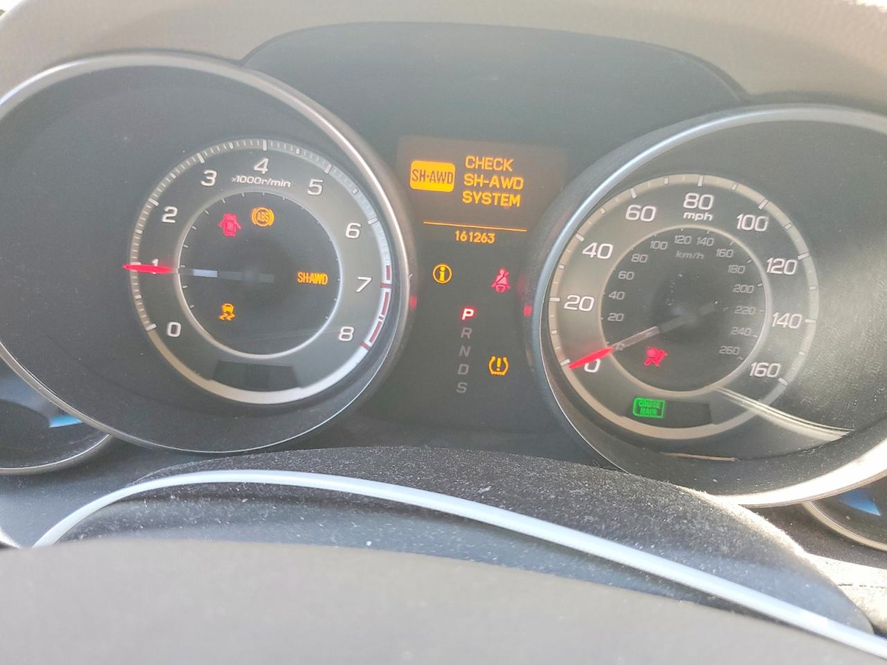2013 Acura Mdx Technology White vin: 2HNYD2H32DH510752