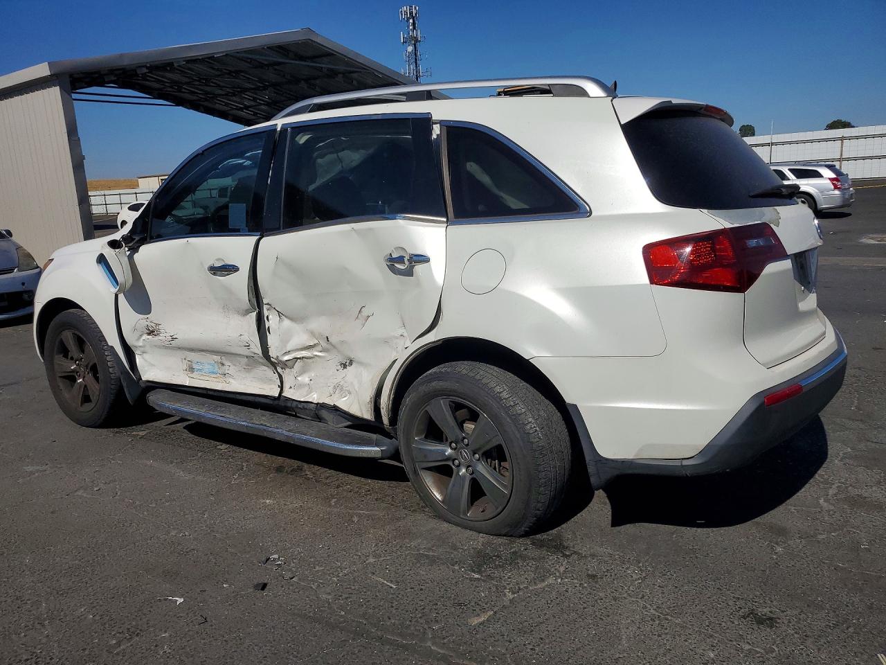 2013 Acura Mdx Technology White vin: 2HNYD2H32DH510752
