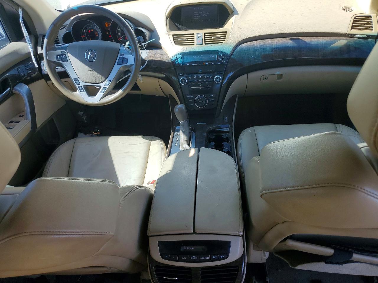 2013 Acura Mdx Technology White vin: 2HNYD2H32DH510752