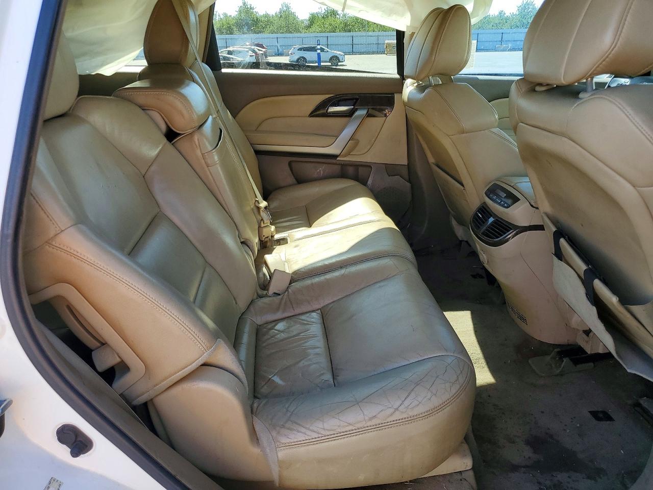 2013 Acura Mdx Technology White vin: 2HNYD2H32DH510752