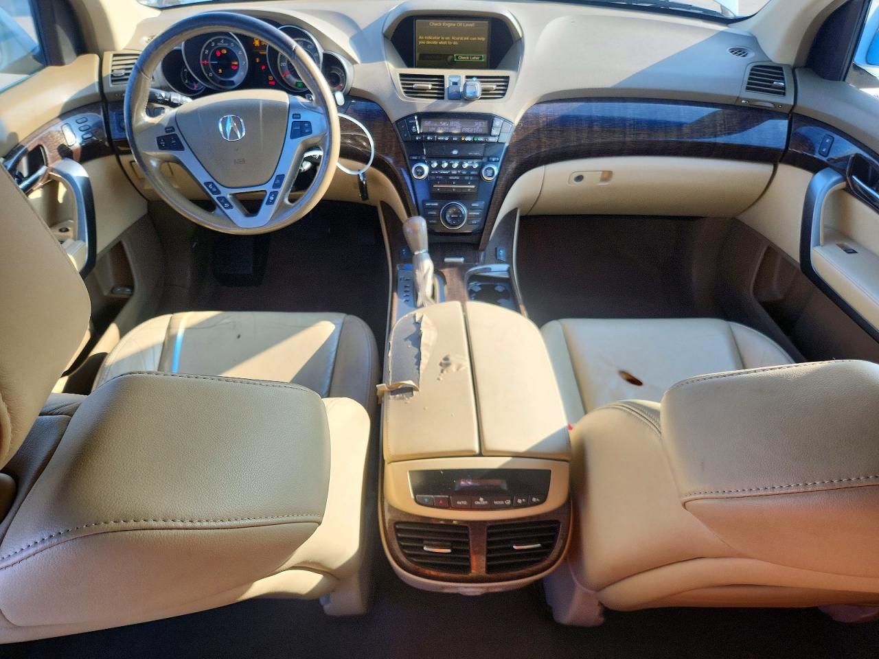 2013 Acura Mdx Technology White vin: 2HNYD2H32DH523694