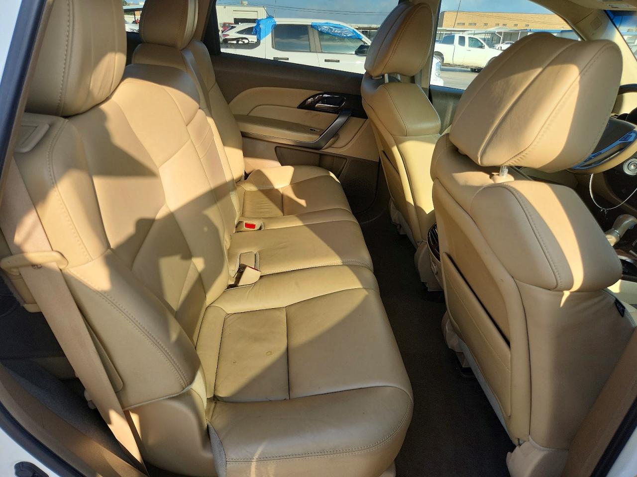 2013 Acura Mdx Technology White vin: 2HNYD2H32DH523694