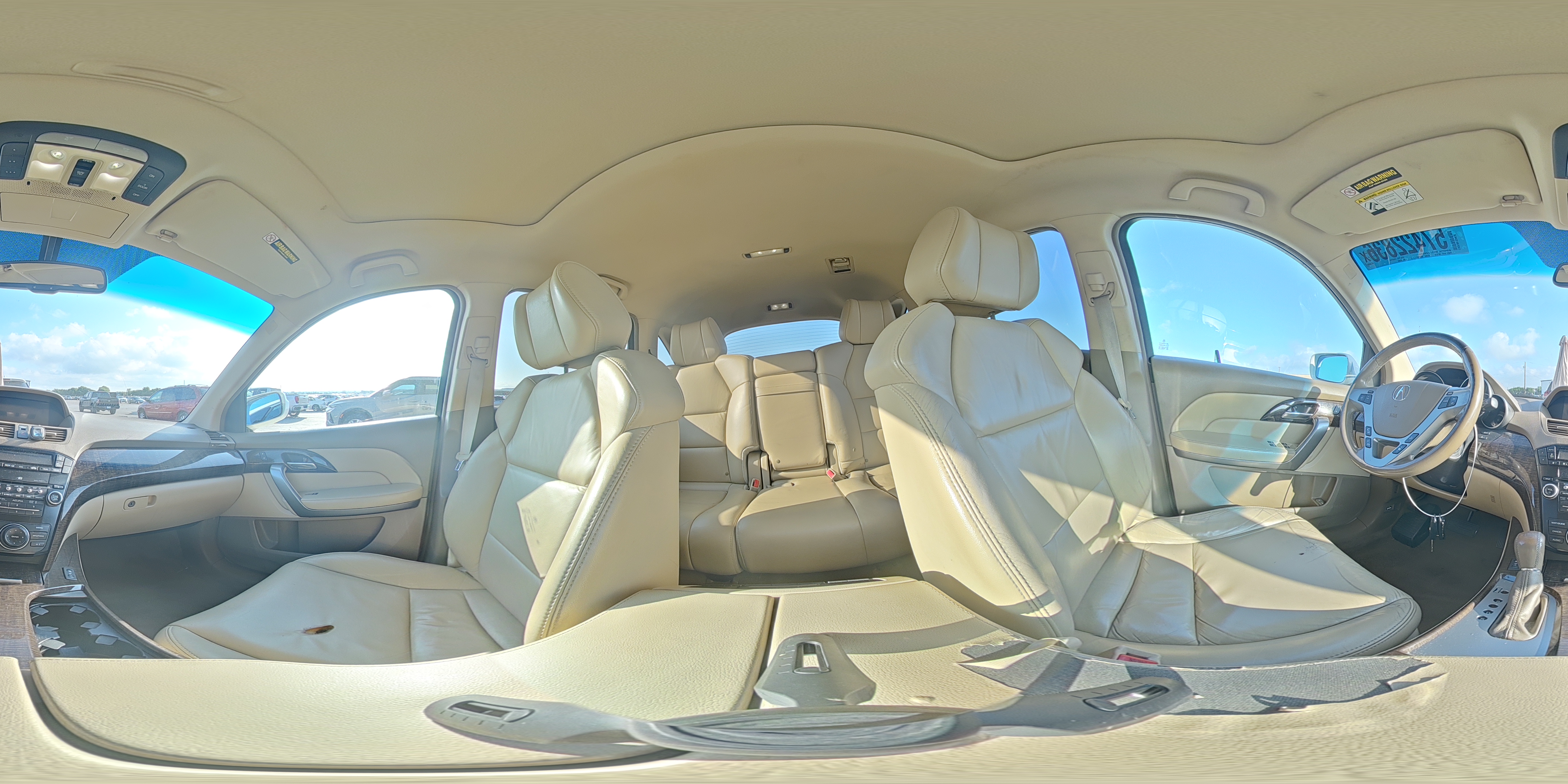 2013 Acura Mdx Technology White vin: 2HNYD2H32DH523694