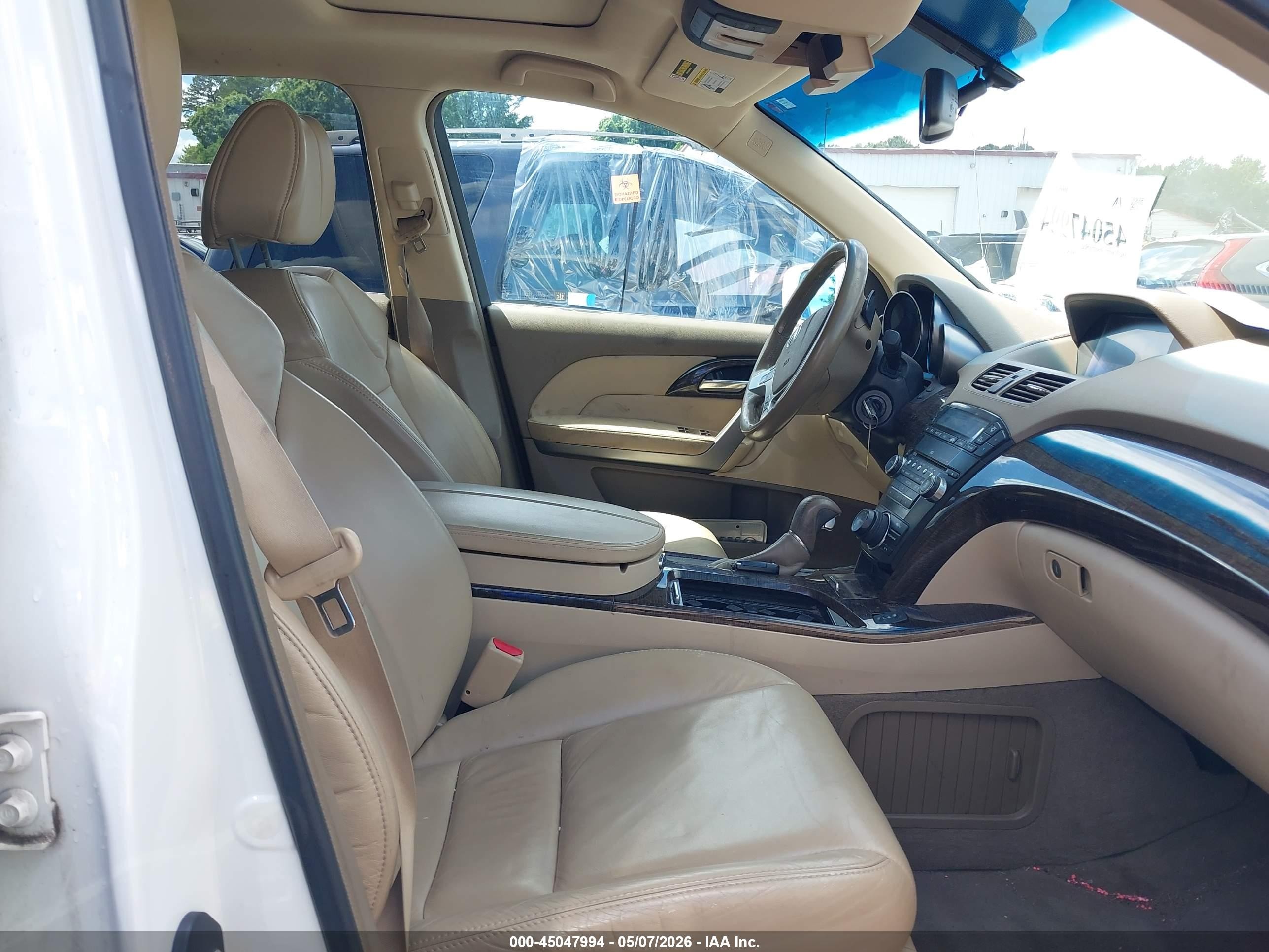 2013 Acura Mdx Technology Package Белый vin: 2HNYD2H32DH525140