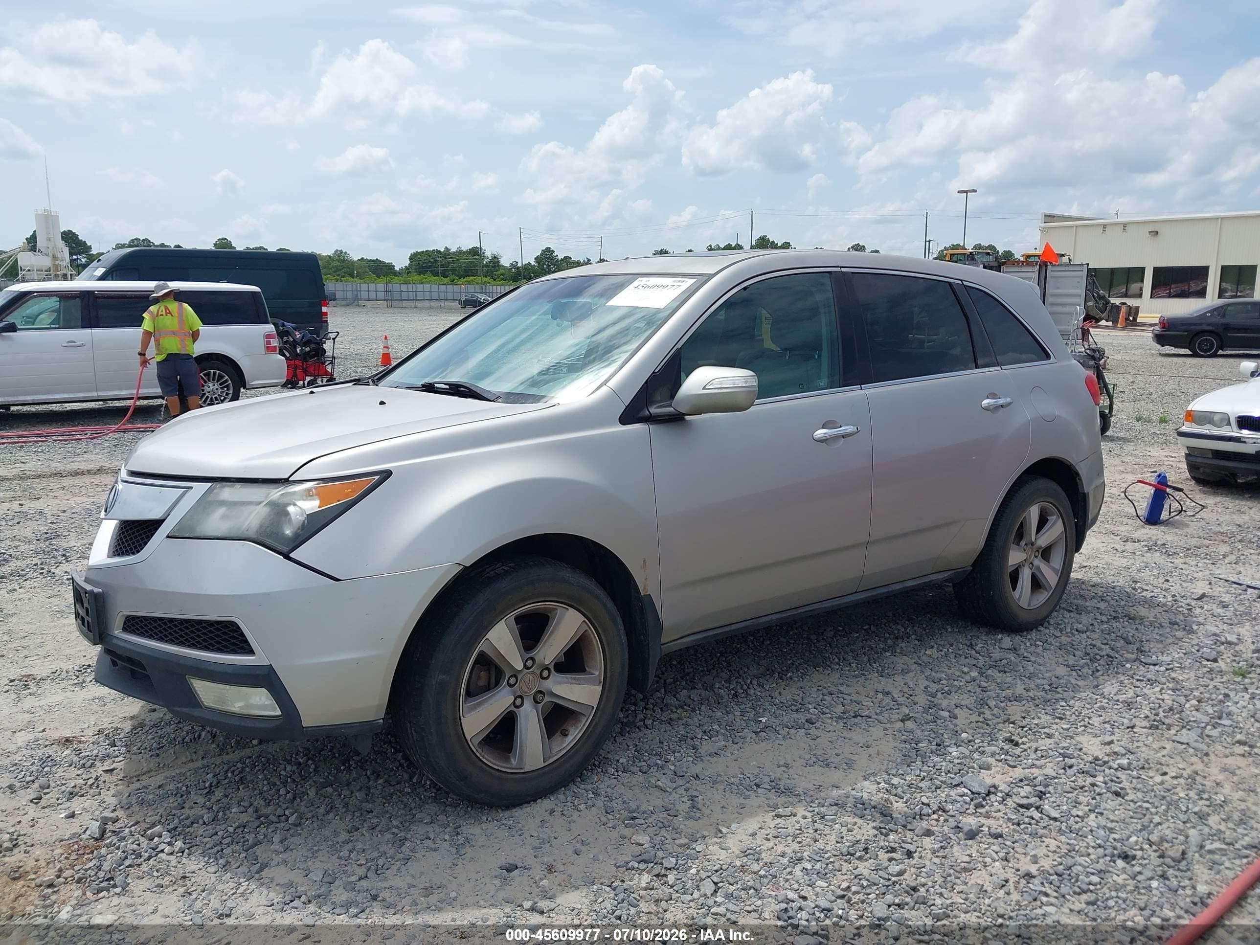 2012 Acura Mdx Technology Package Серебряный vin: 2HNYD2H33CH506563