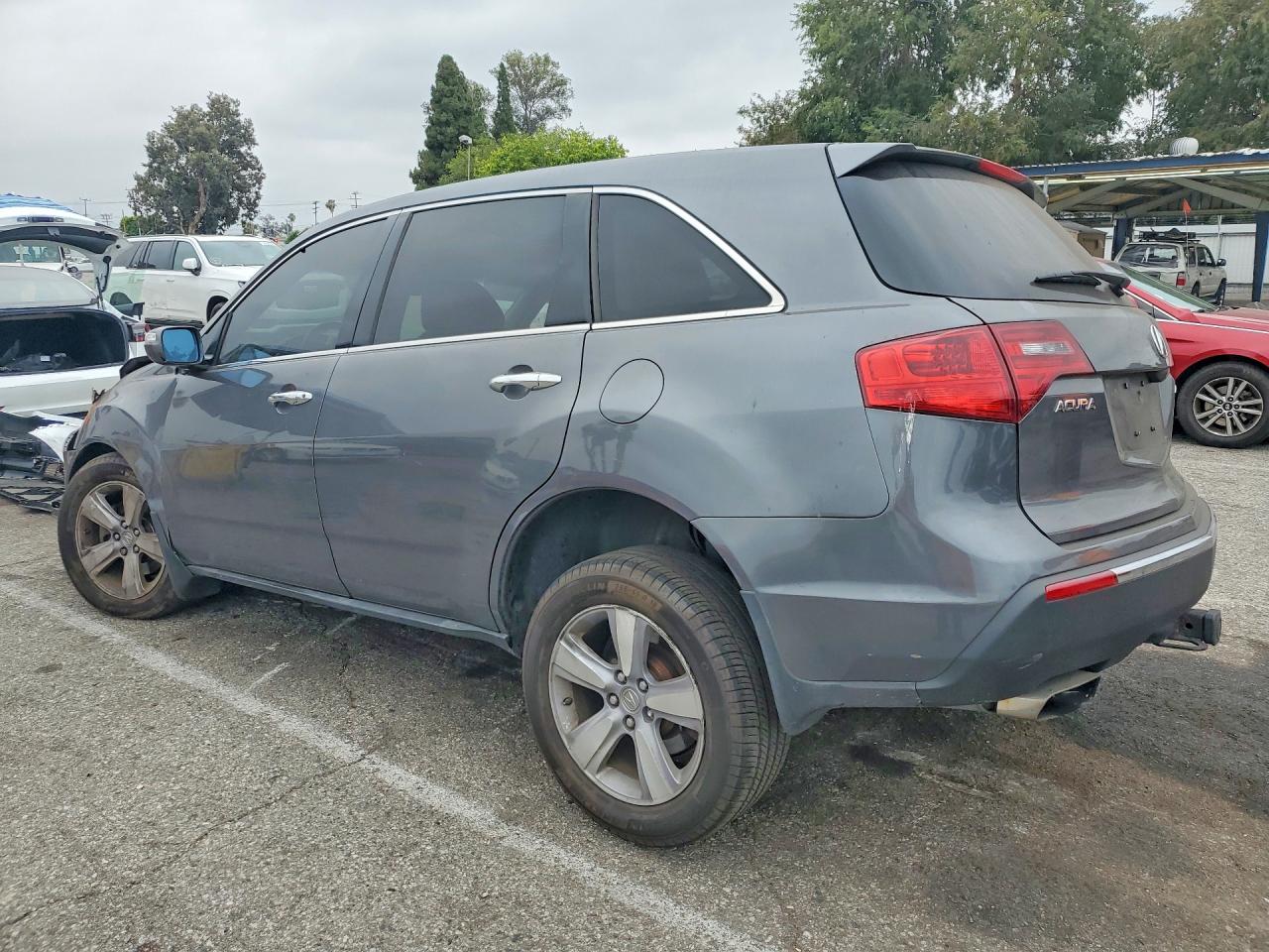 2012 Acura Mdx Technology Gray vin: 2HNYD2H33CH510399
