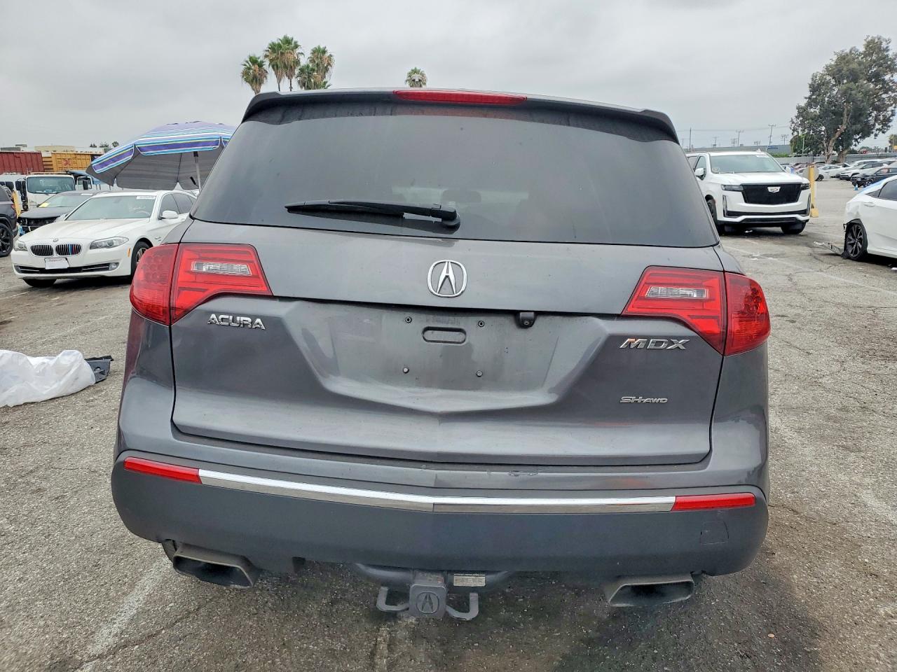 2012 Acura Mdx Technology Gray vin: 2HNYD2H33CH510399