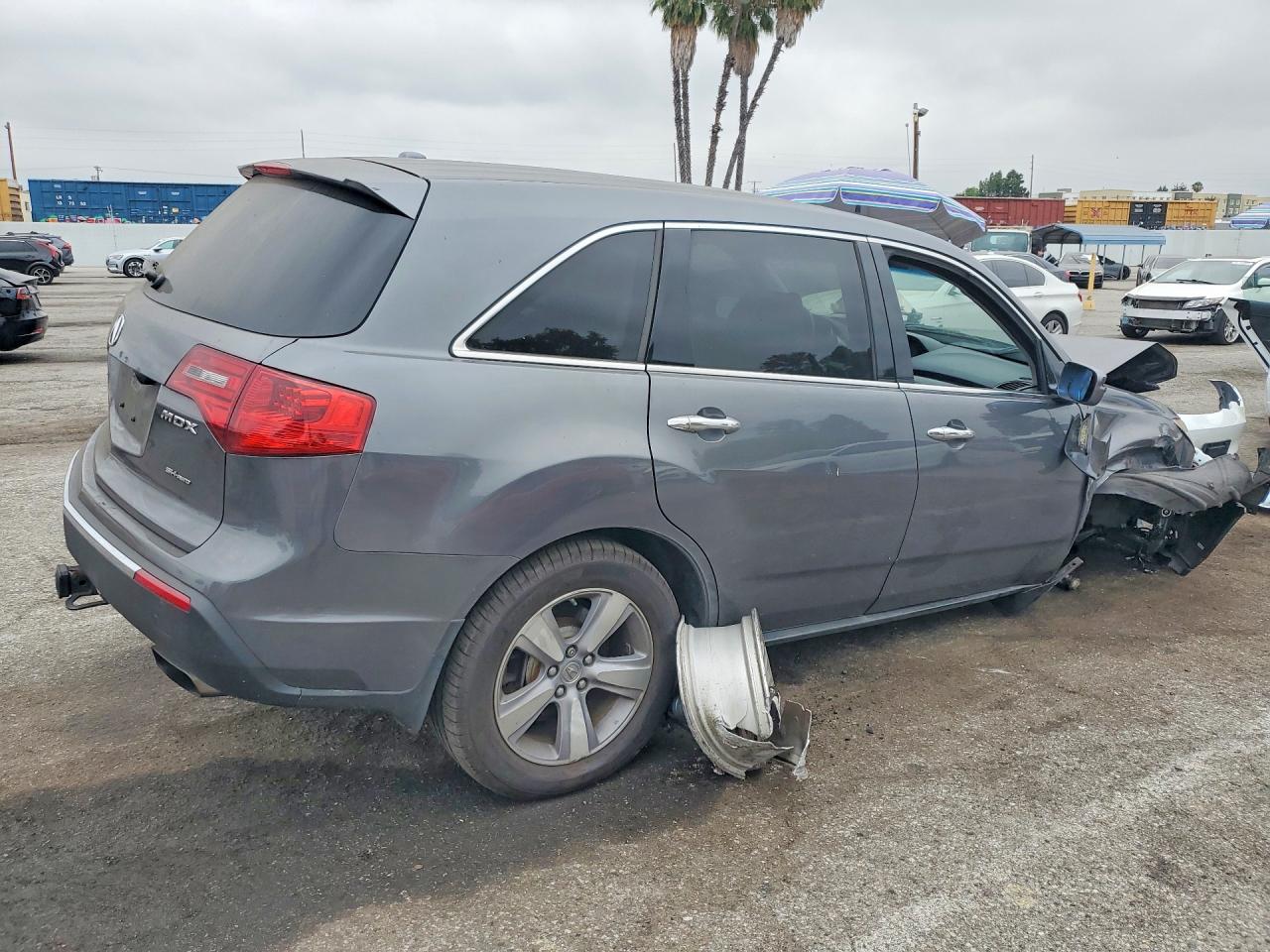 2012 Acura Mdx Technology Gray vin: 2HNYD2H33CH510399