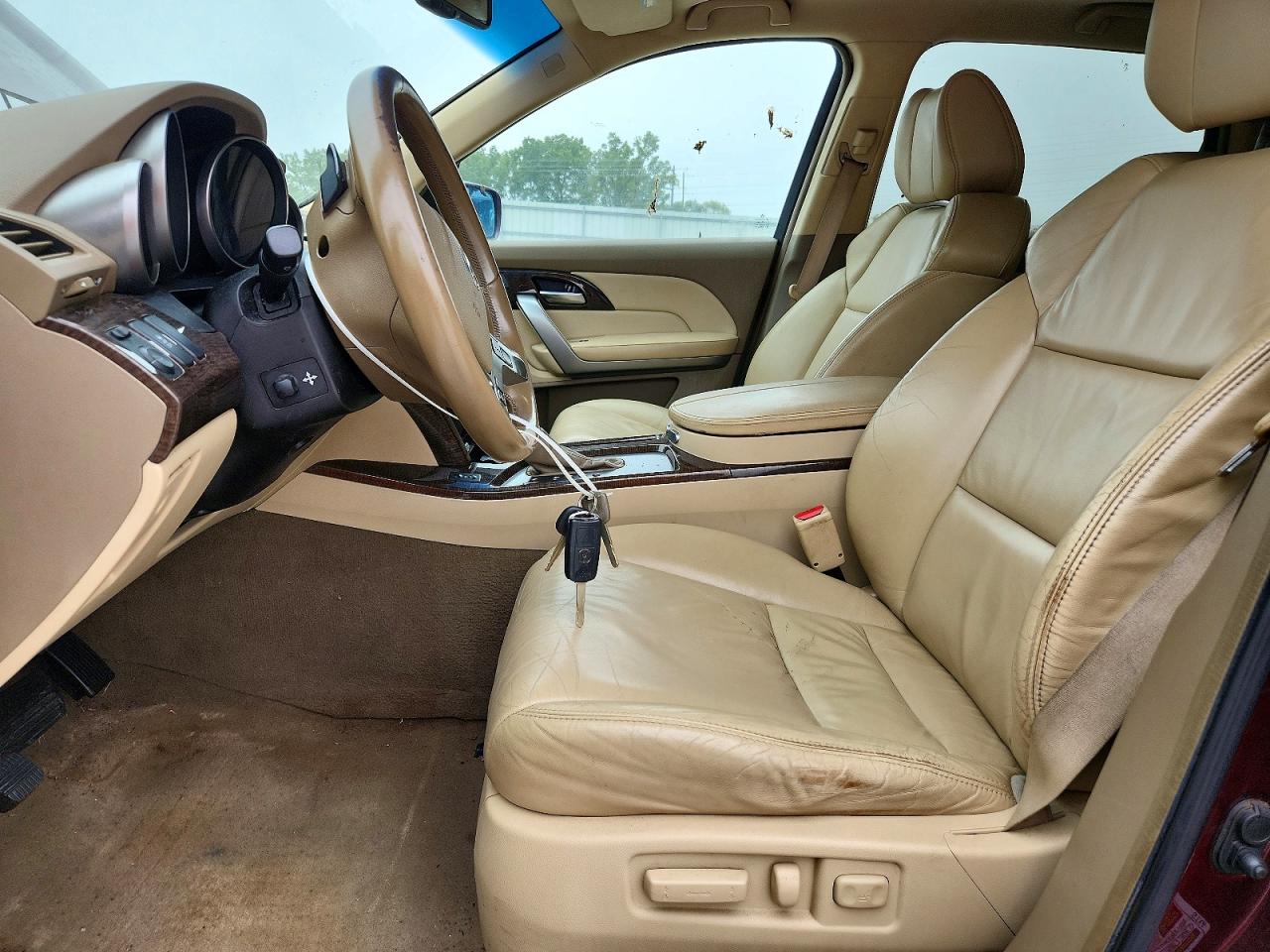 2012 Acura Mdx Technology Темно-бордовый vin: 2HNYD2H33CH512461