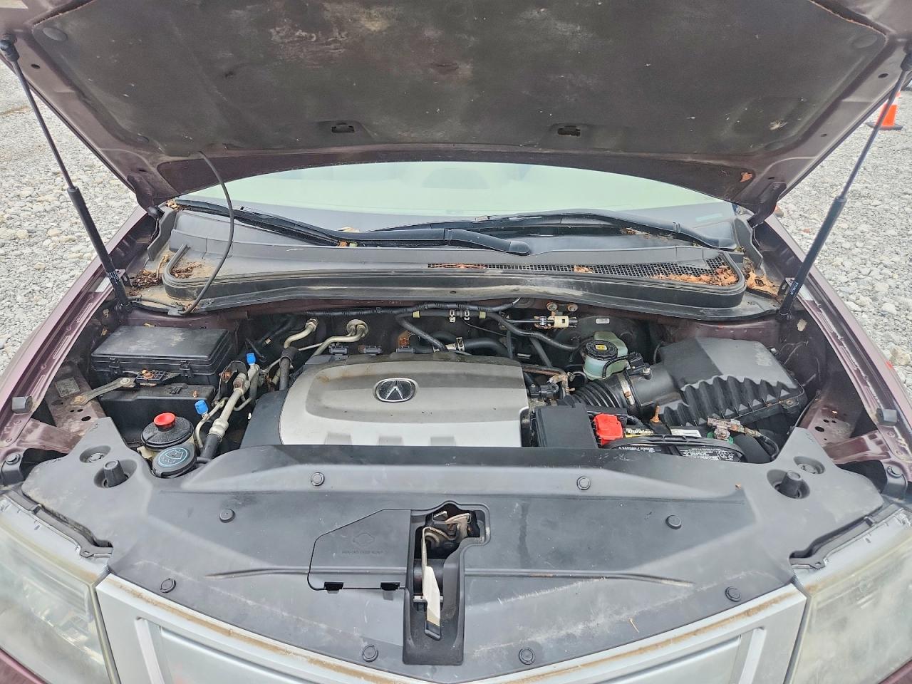 2012 Acura Mdx Technology Темно-бордовый vin: 2HNYD2H33CH512461
