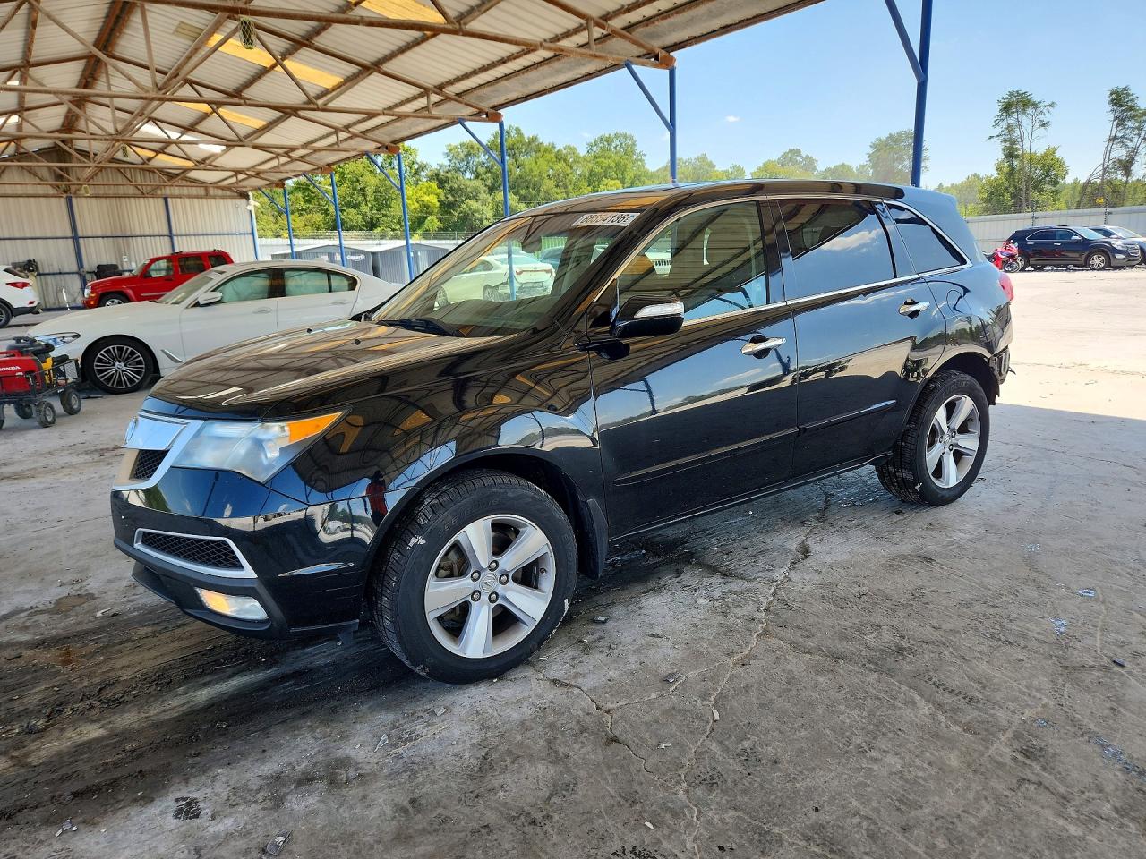 2012 Acura Mdx Technology Black vin: 2HNYD2H33CH525775