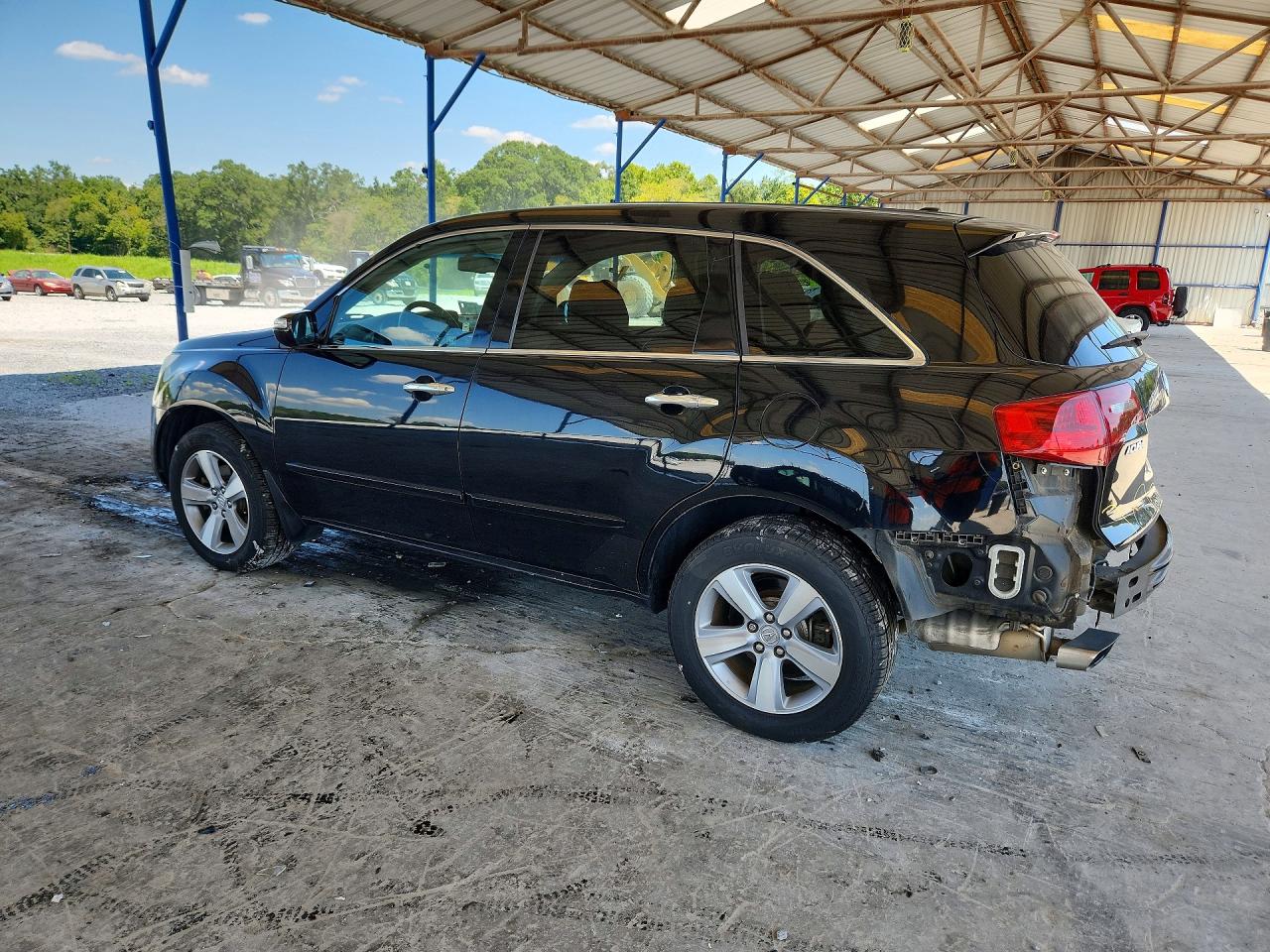 2012 Acura Mdx Technology Black vin: 2HNYD2H33CH525775