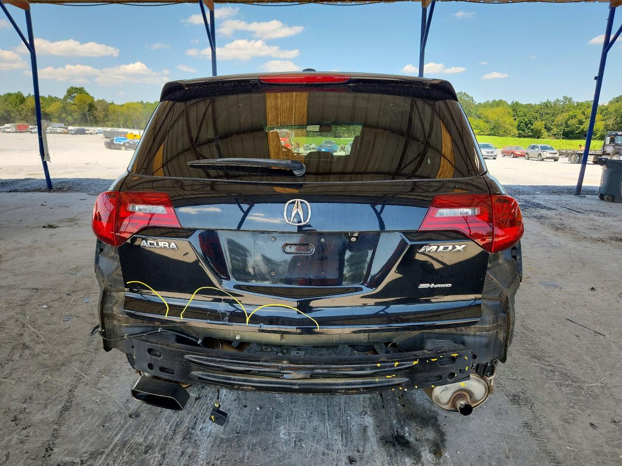 2012 Acura Mdx Technology Black vin: 2HNYD2H33CH525775
