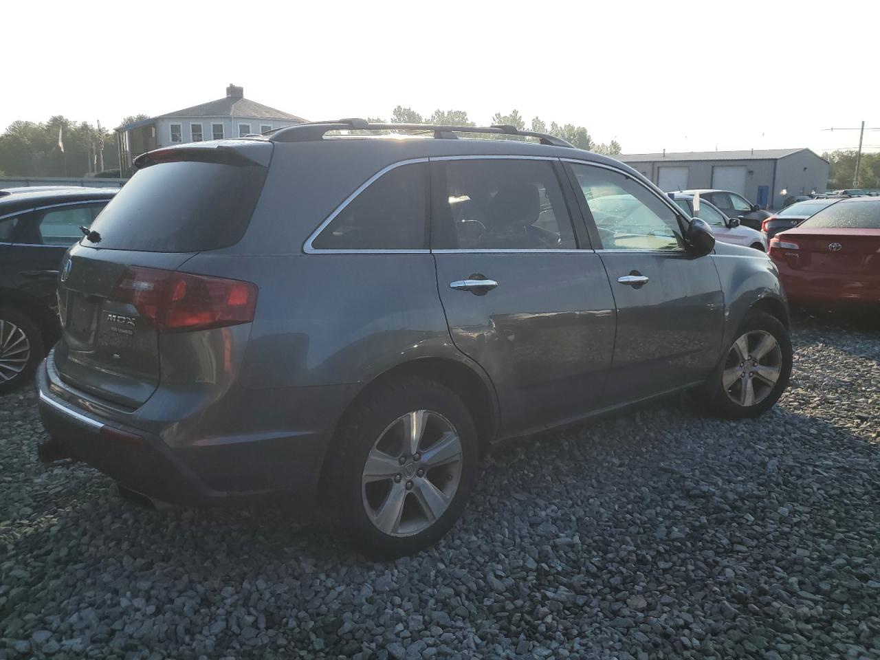 2012 Acura Mdx Technology Gray vin: 2HNYD2H33CH535805