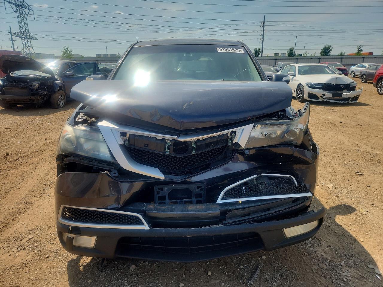 2013 Acura Mdx Technology Charcoal vin: 2HNYD2H33DH508489