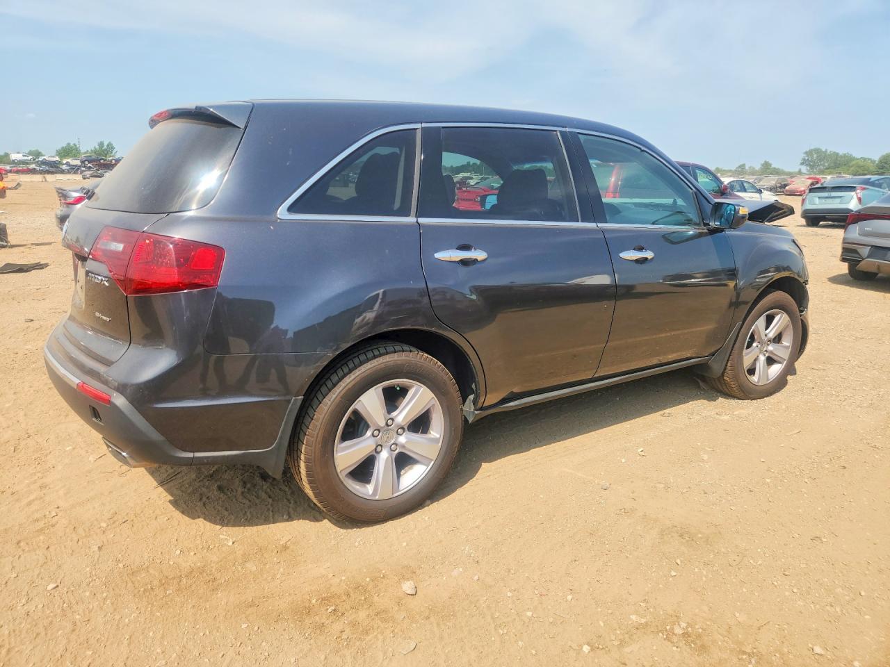 2013 Acura Mdx Technology Charcoal vin: 2HNYD2H33DH508489