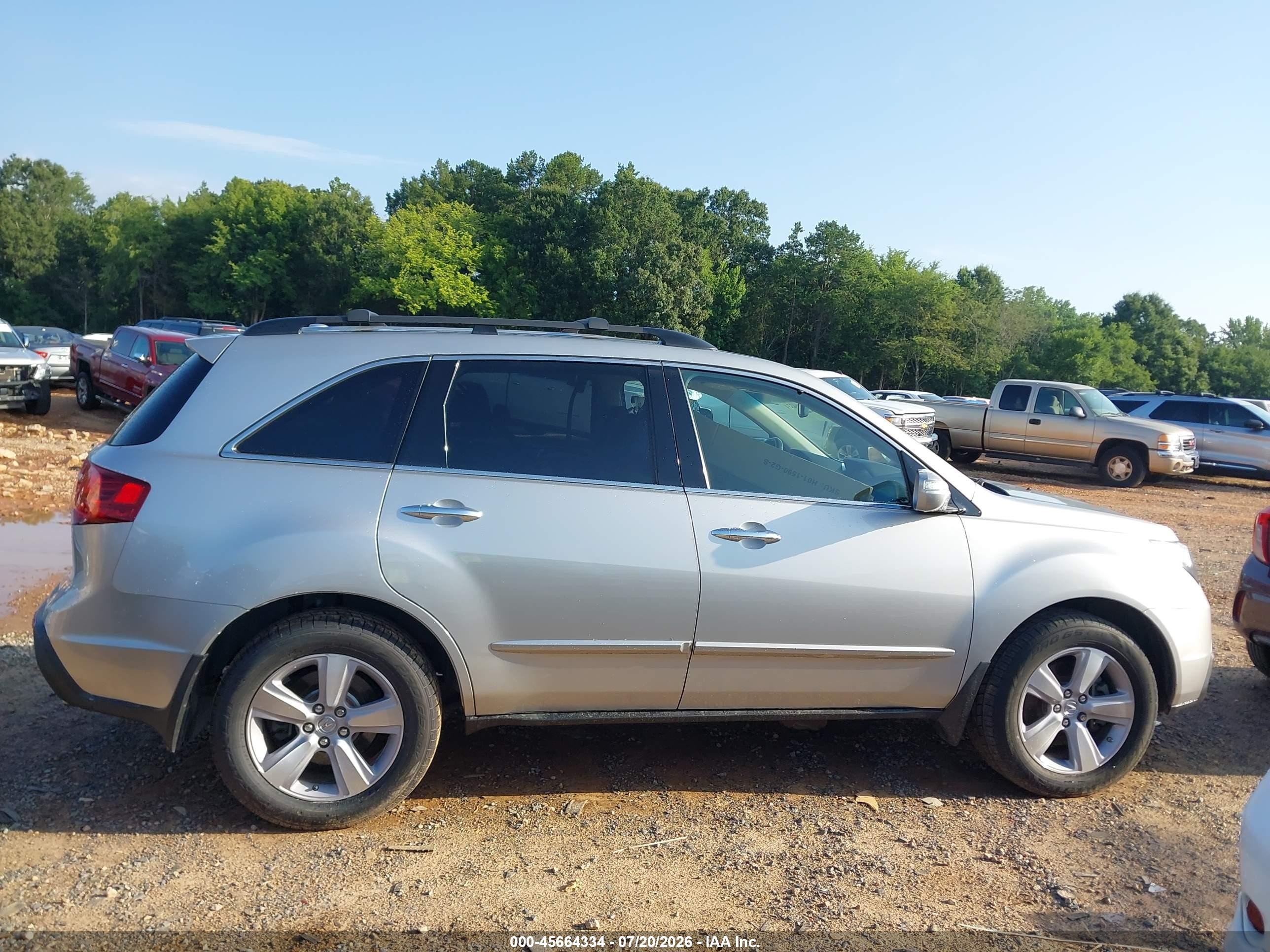 2013 Acura Mdx Technology Package Silver vin: 2HNYD2H33DH512249