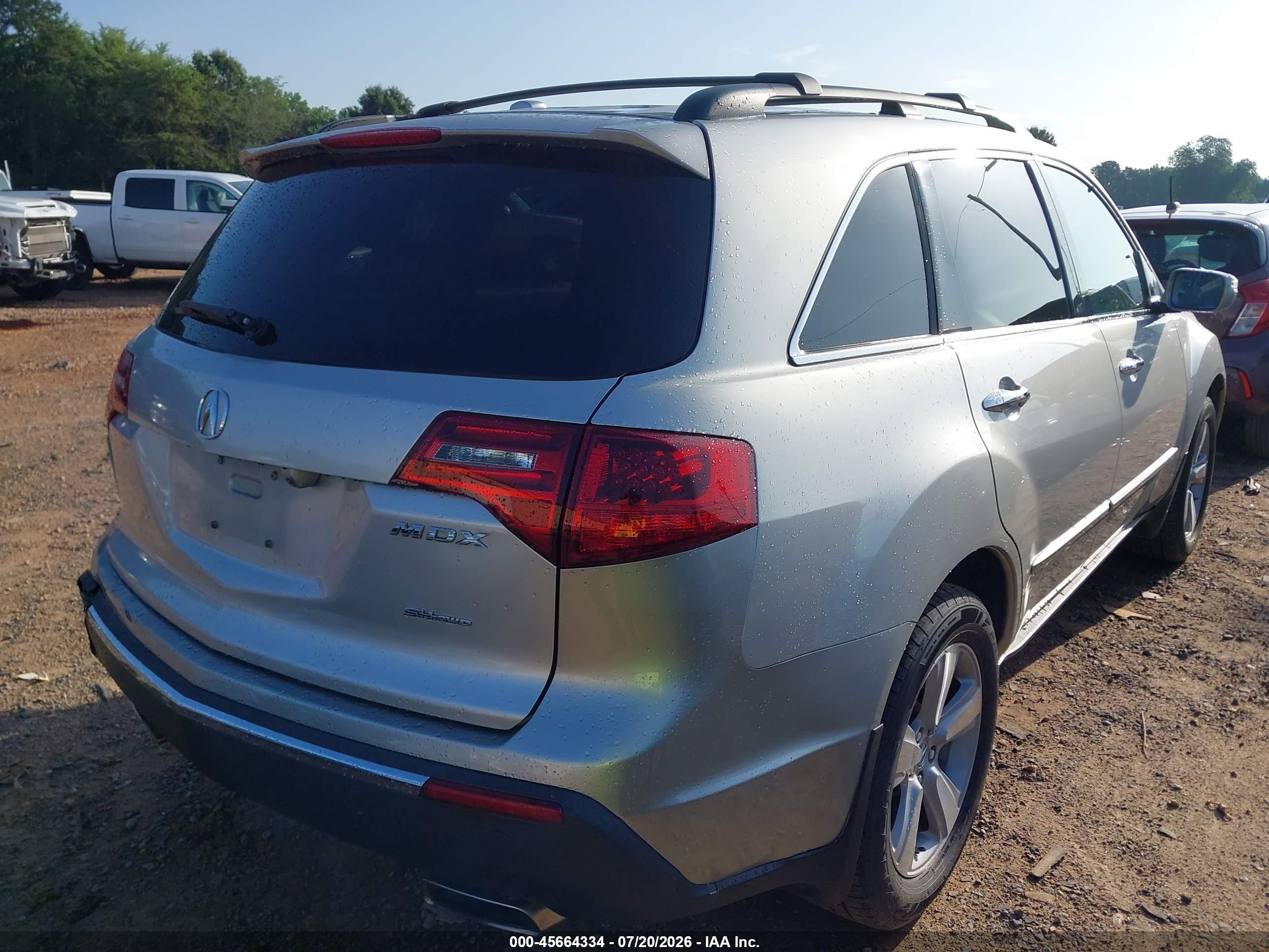 2013 Acura Mdx Technology Package Silver vin: 2HNYD2H33DH512249
