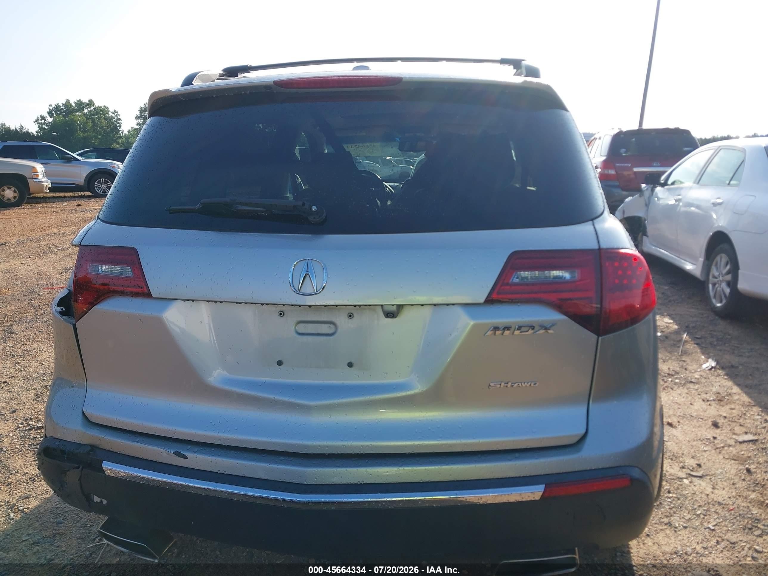 2013 Acura Mdx Technology Package Silver vin: 2HNYD2H33DH512249
