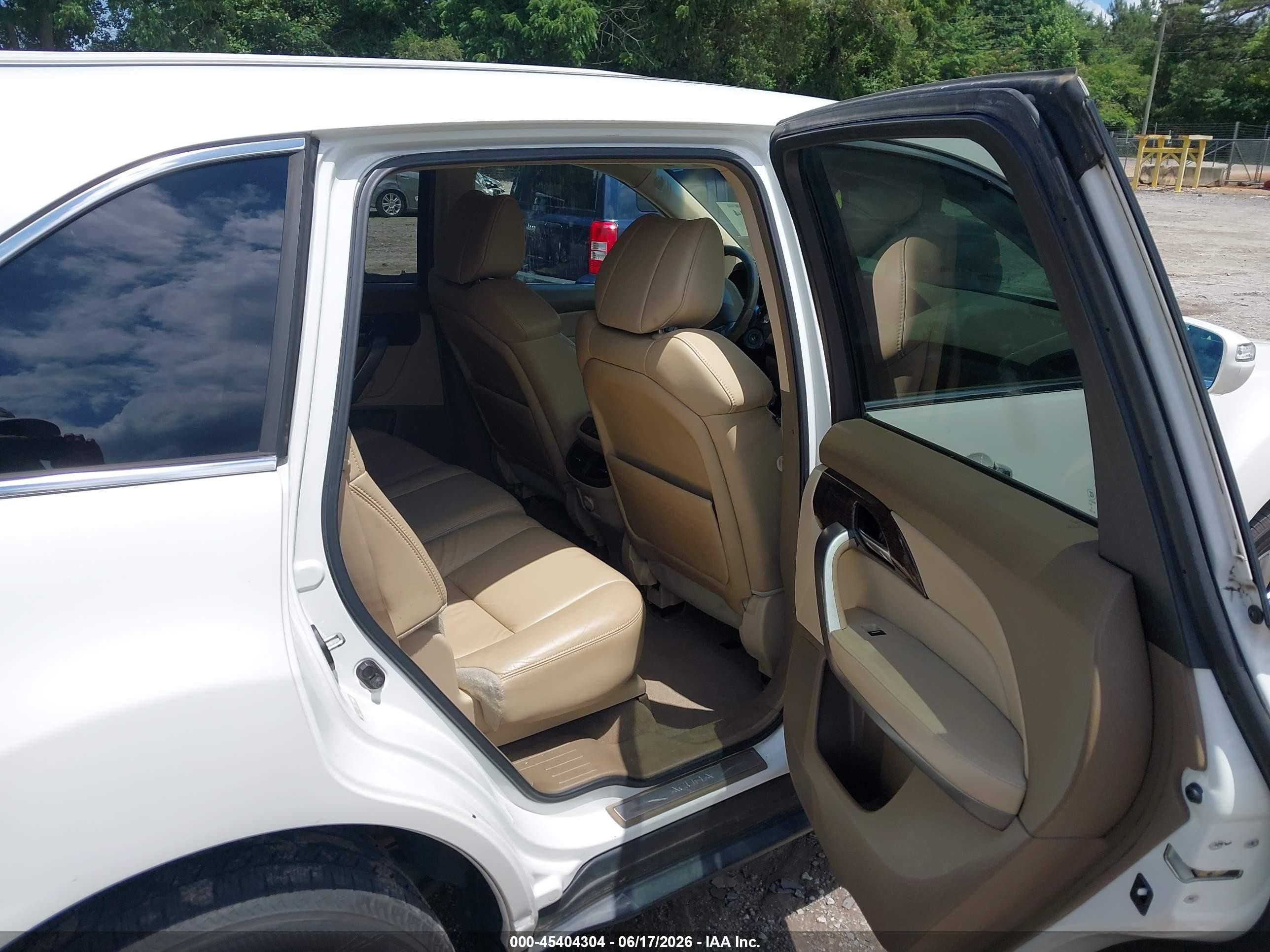 2013 Acura Mdx Technology Package White vin: 2HNYD2H33DH515670