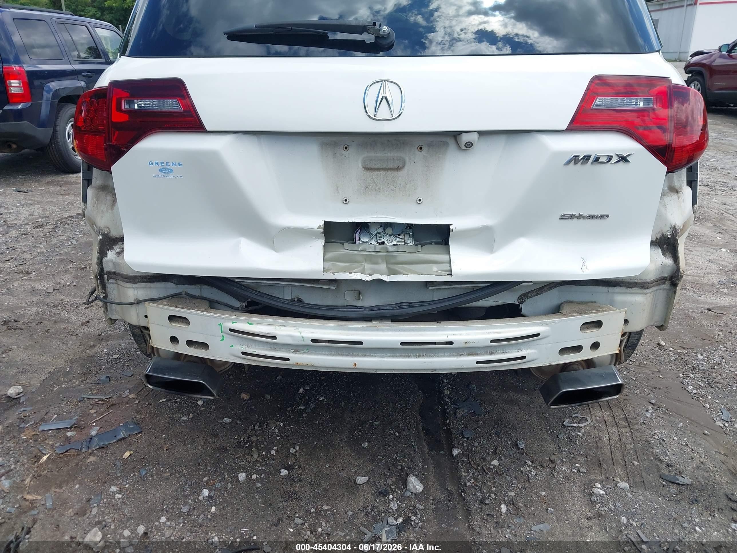 2013 Acura Mdx Technology Package White vin: 2HNYD2H33DH515670