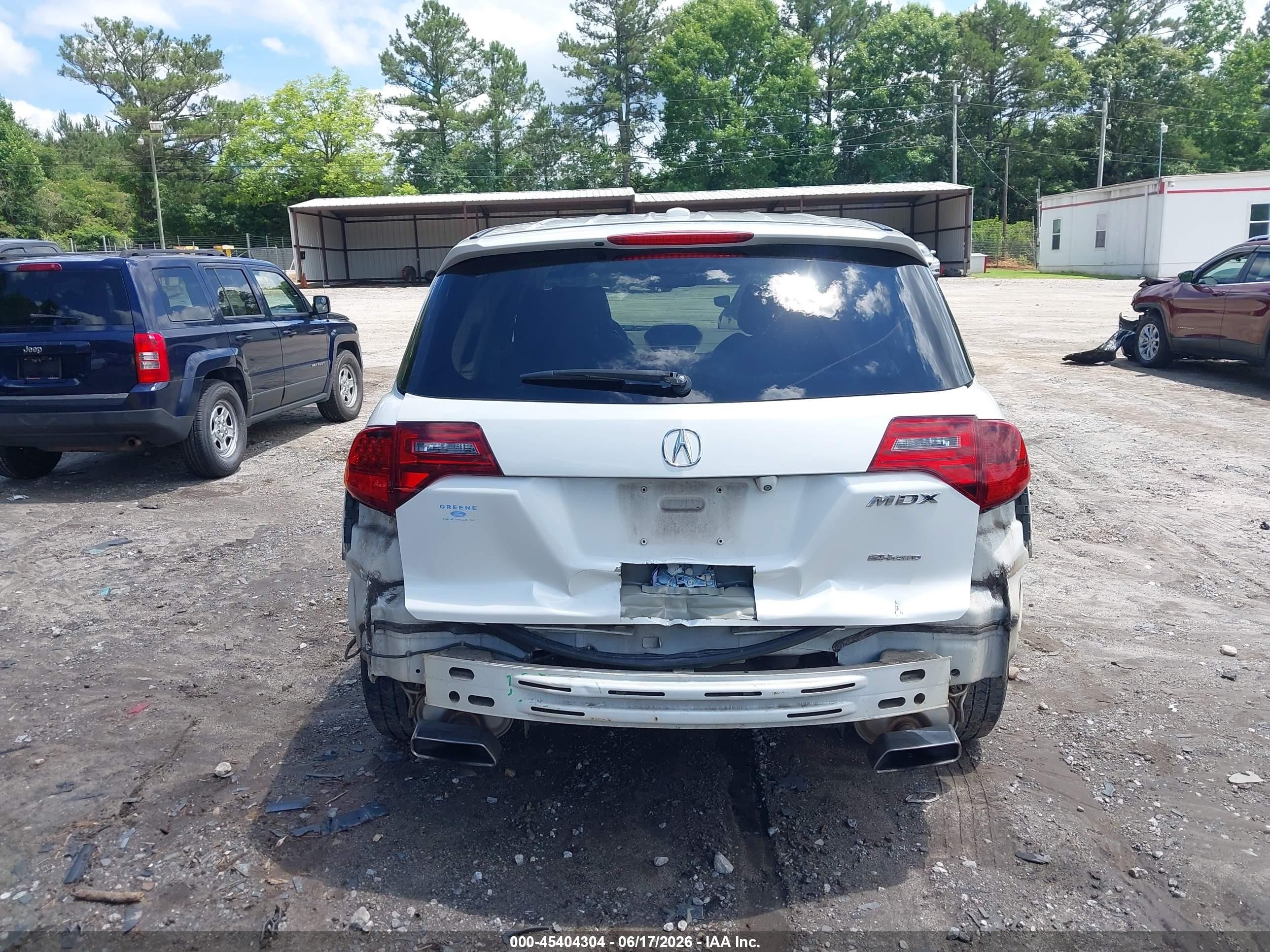 2013 Acura Mdx Technology Package White vin: 2HNYD2H33DH515670