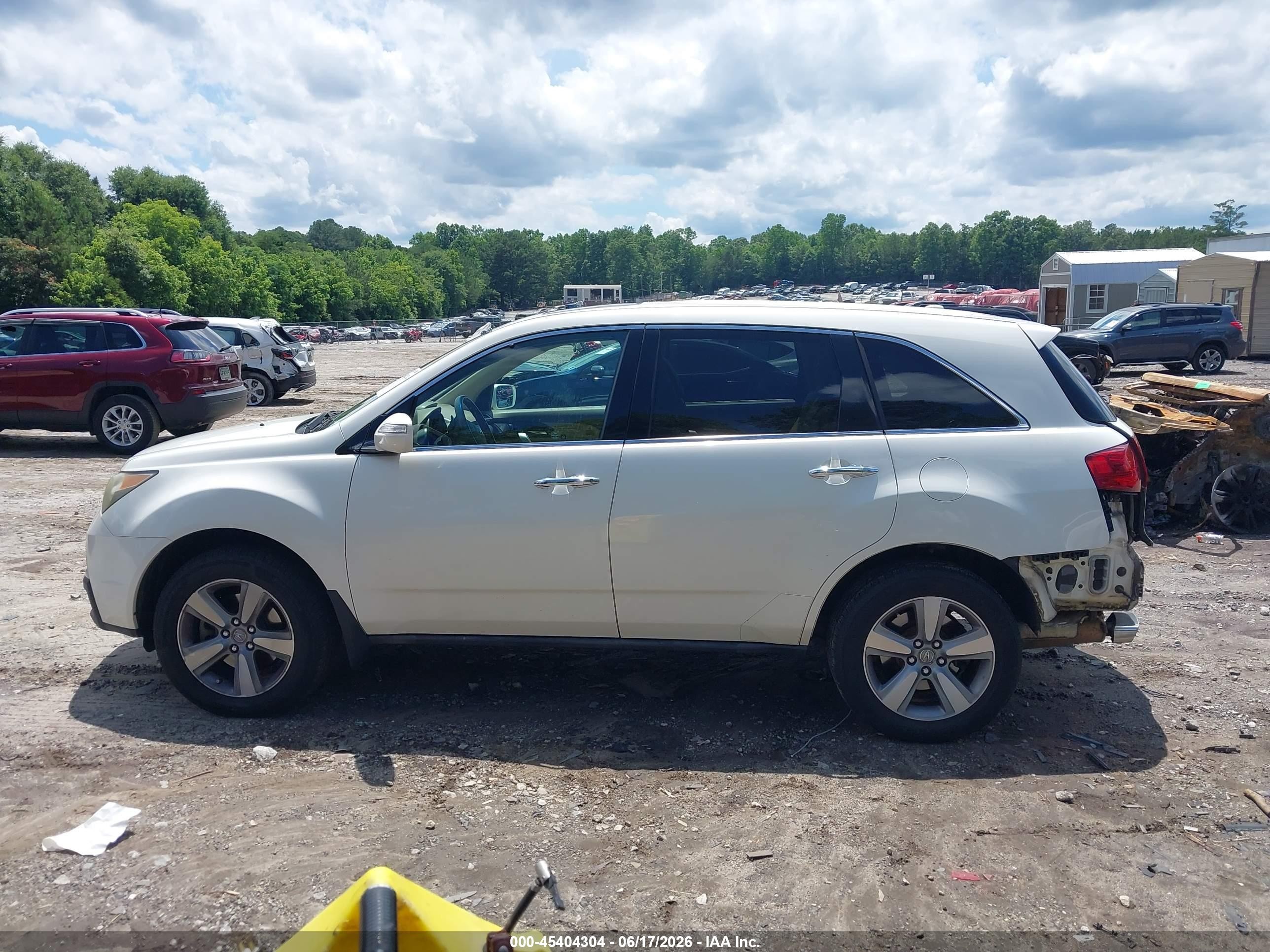 2013 Acura Mdx Technology Package White vin: 2HNYD2H33DH515670