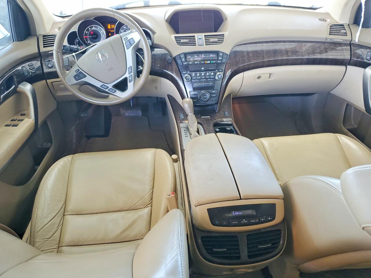 2013 Acura Mdx Technology White vin: 2HNYD2H33DH520321