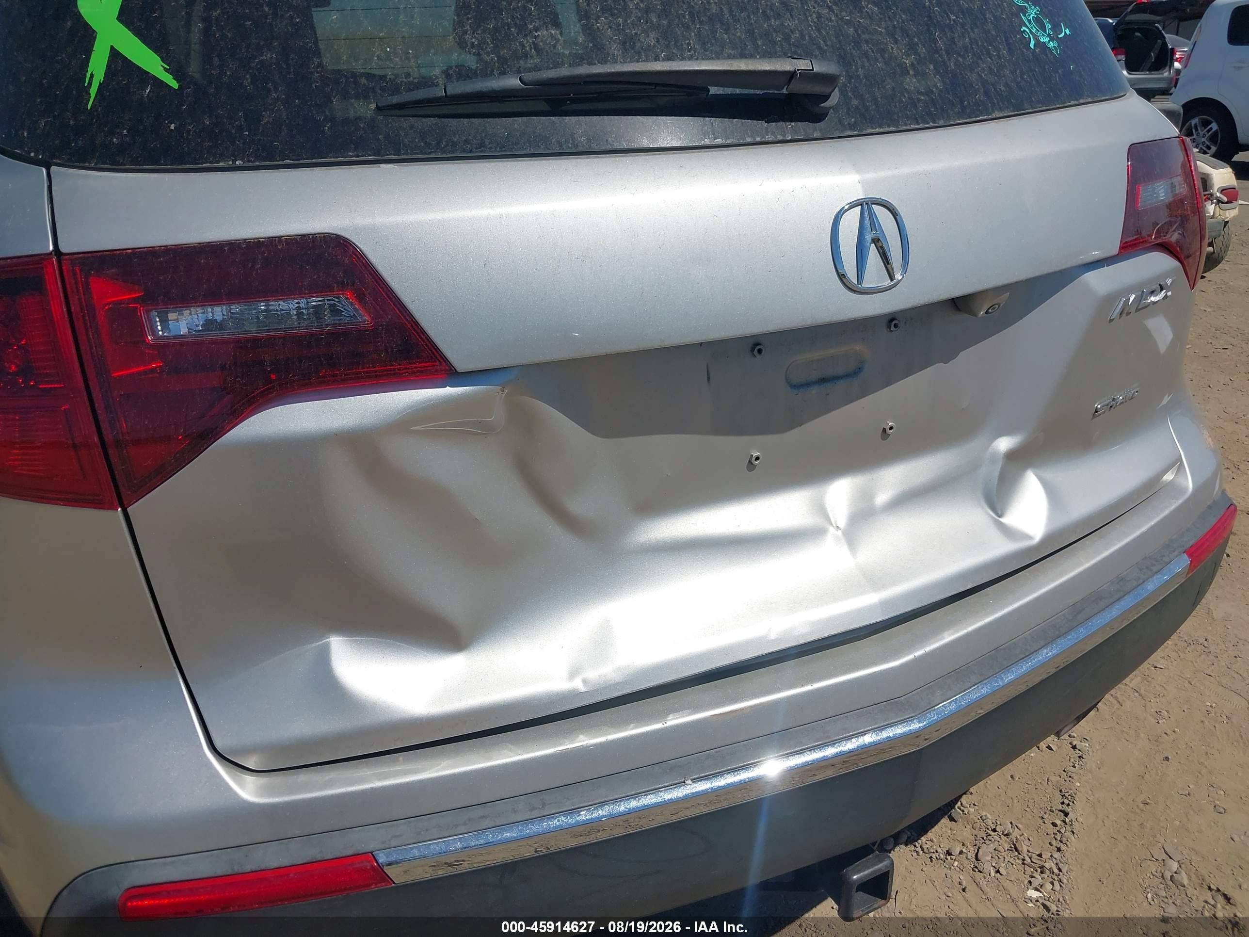 2013 Acura Mdx Technology Package Gray vin: 2HNYD2H33DH521842