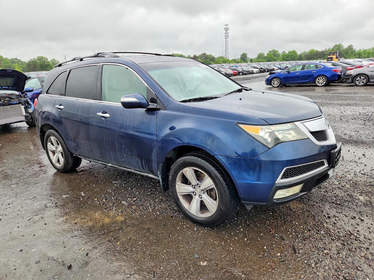 2012 Acura Mdx Technology Blue vin: 2HNYD2H34CH512954