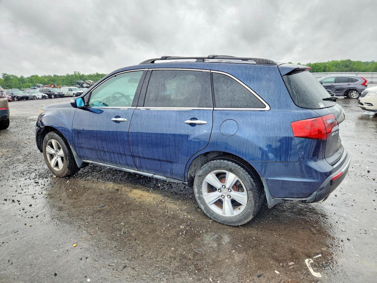 2012 Acura Mdx Technology Blue vin: 2HNYD2H34CH512954