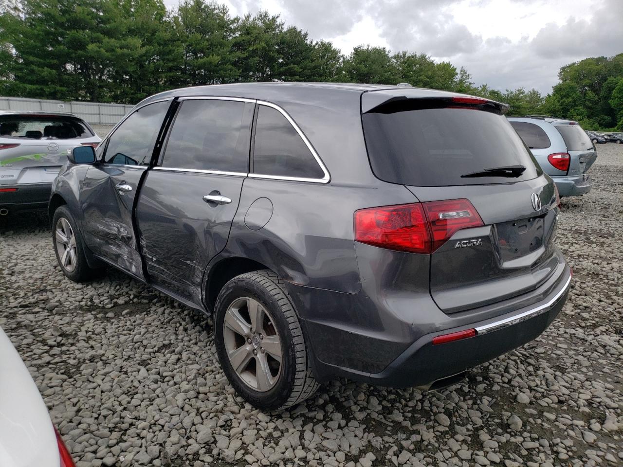 2012 Acura Mdx Technology Gray vin: 2HNYD2H34CH521993