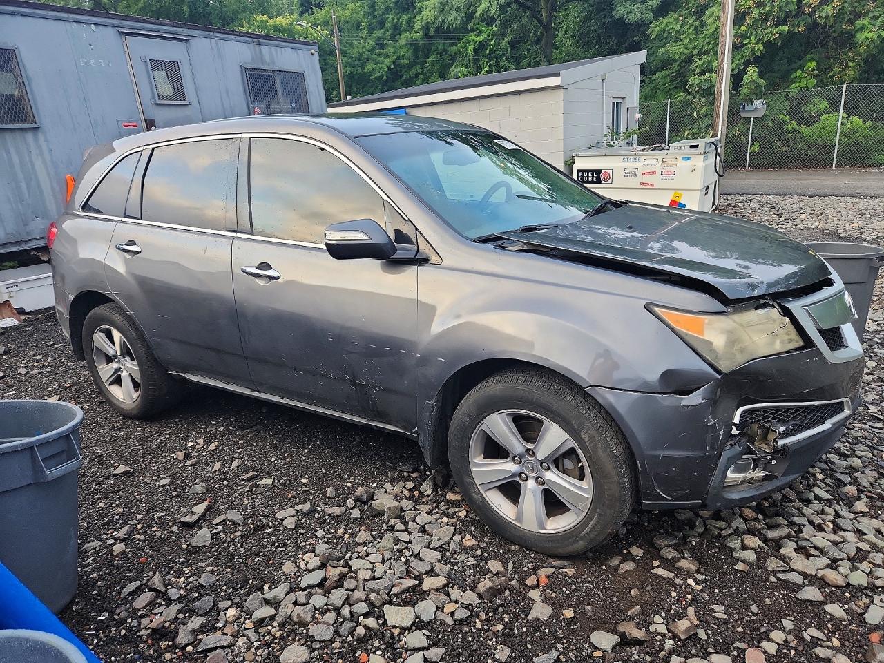 2012 Acura Mdx Technology Gray vin: 2HNYD2H34CH521993