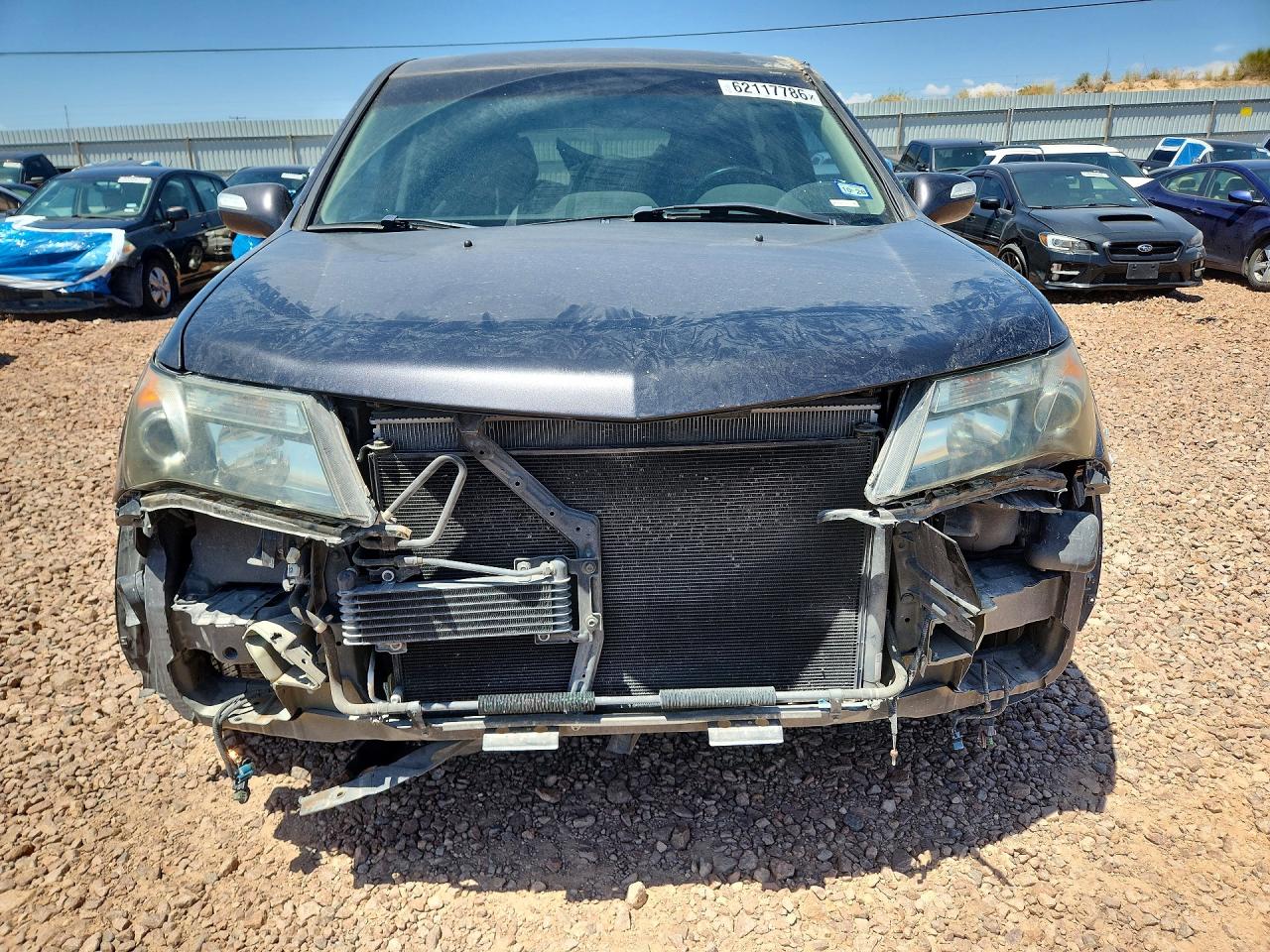 2012 Acura Mdx Technology Gray vin: 2HNYD2H34CH524019