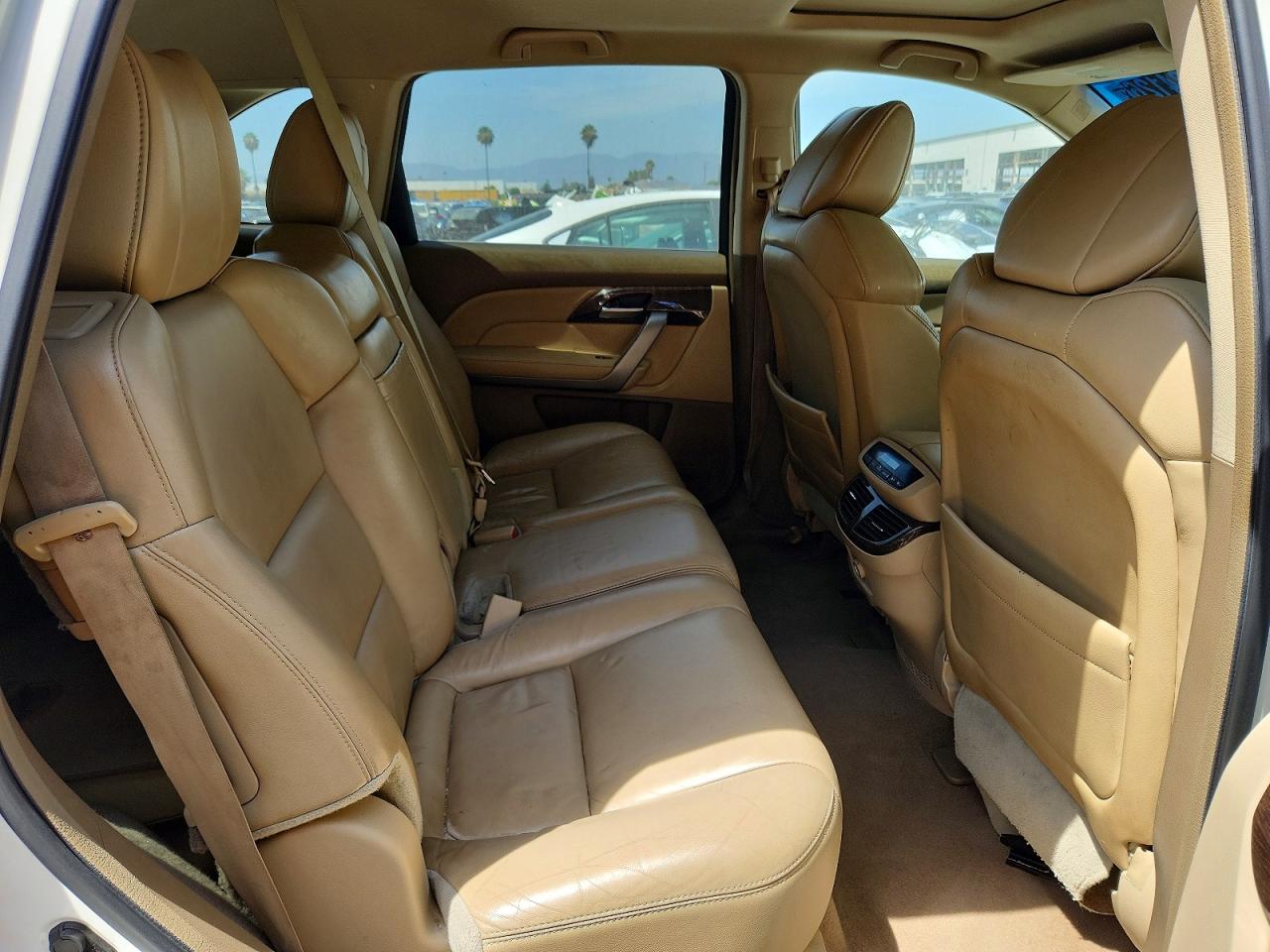 2012 Acura Mdx Technology White vin: 2HNYD2H34CH531875