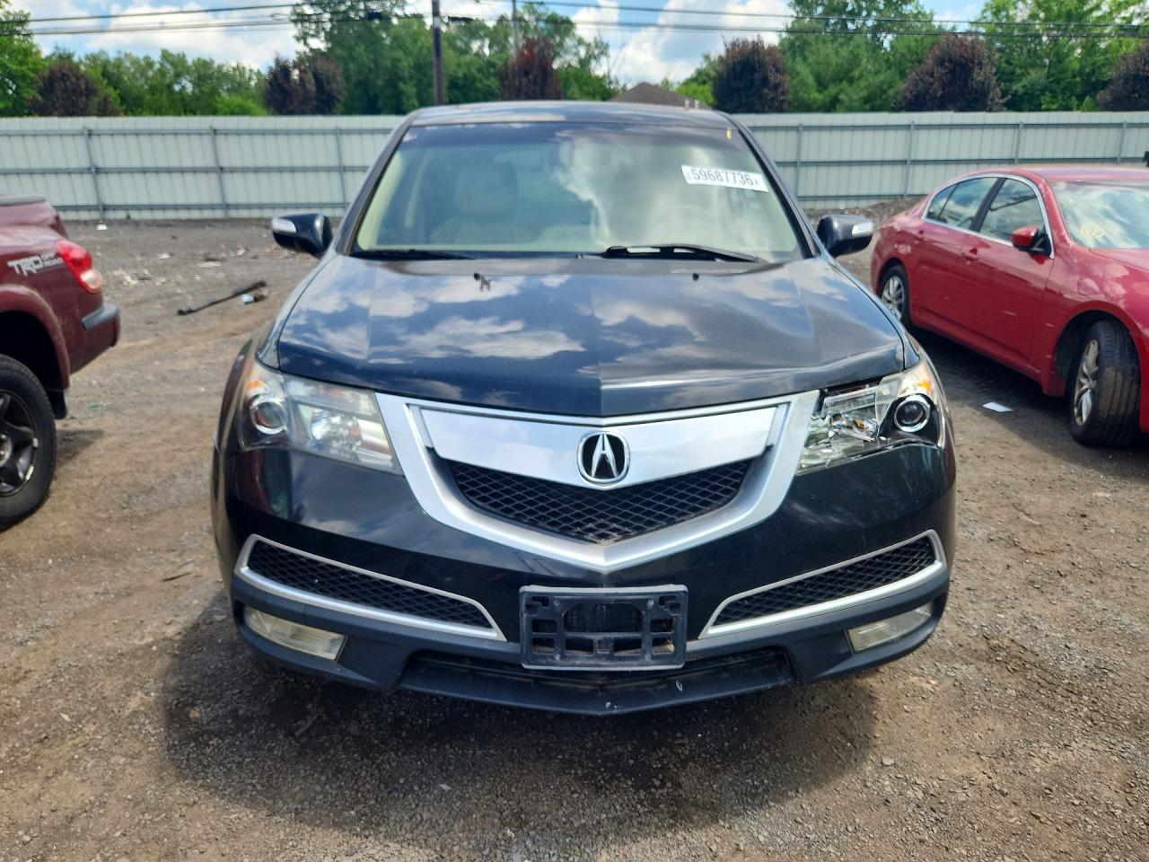 2013 Acura Mdx Technology Black vin: 2HNYD2H34DH506430