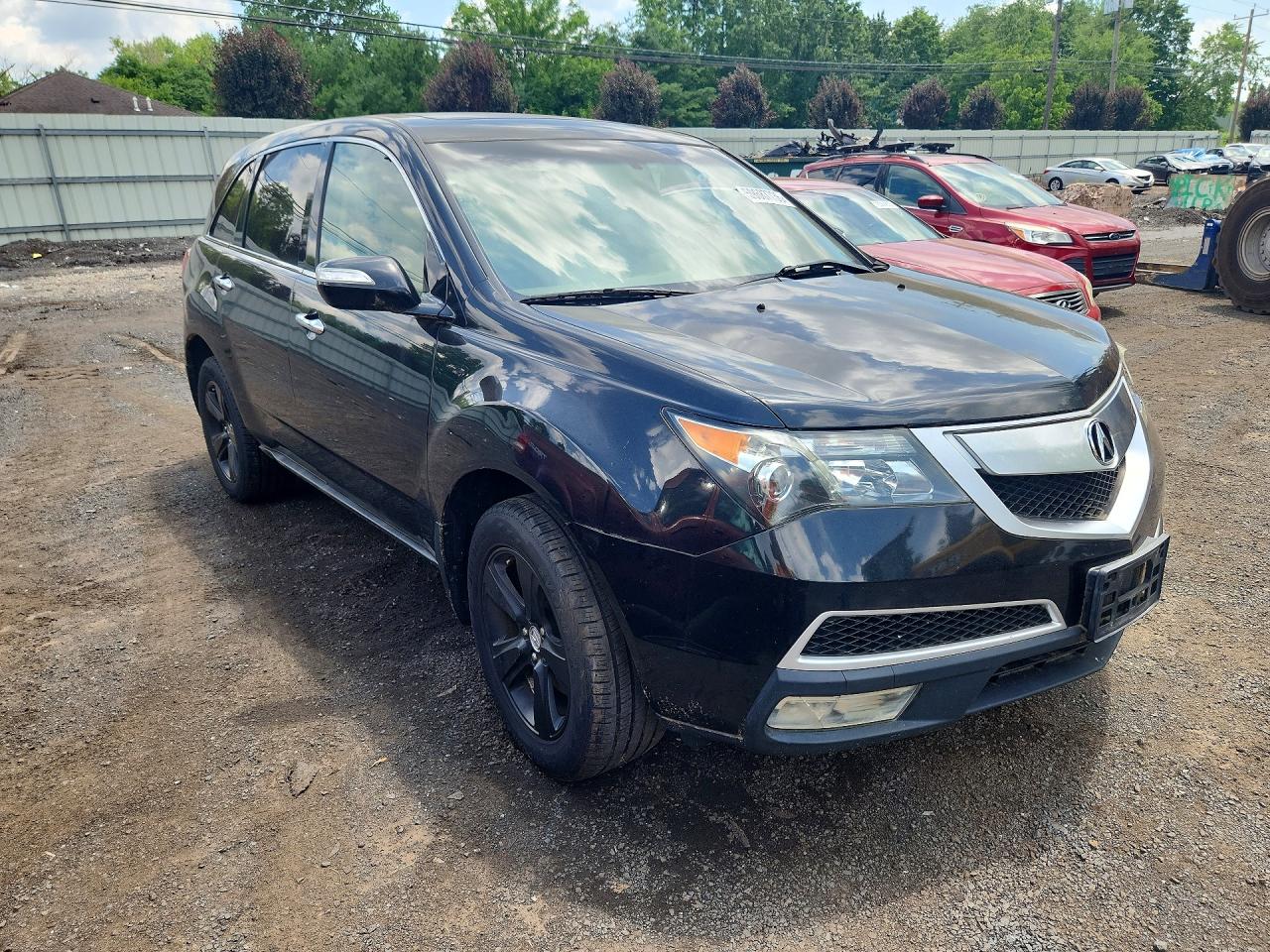 2013 Acura Mdx Technology Black vin: 2HNYD2H34DH506430