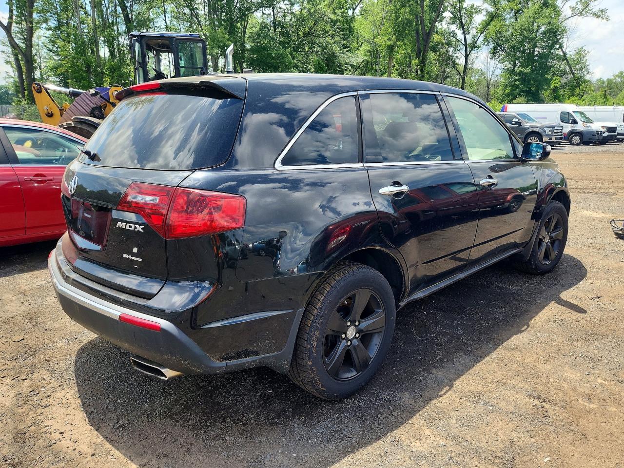 2013 Acura Mdx Technology Black vin: 2HNYD2H34DH506430