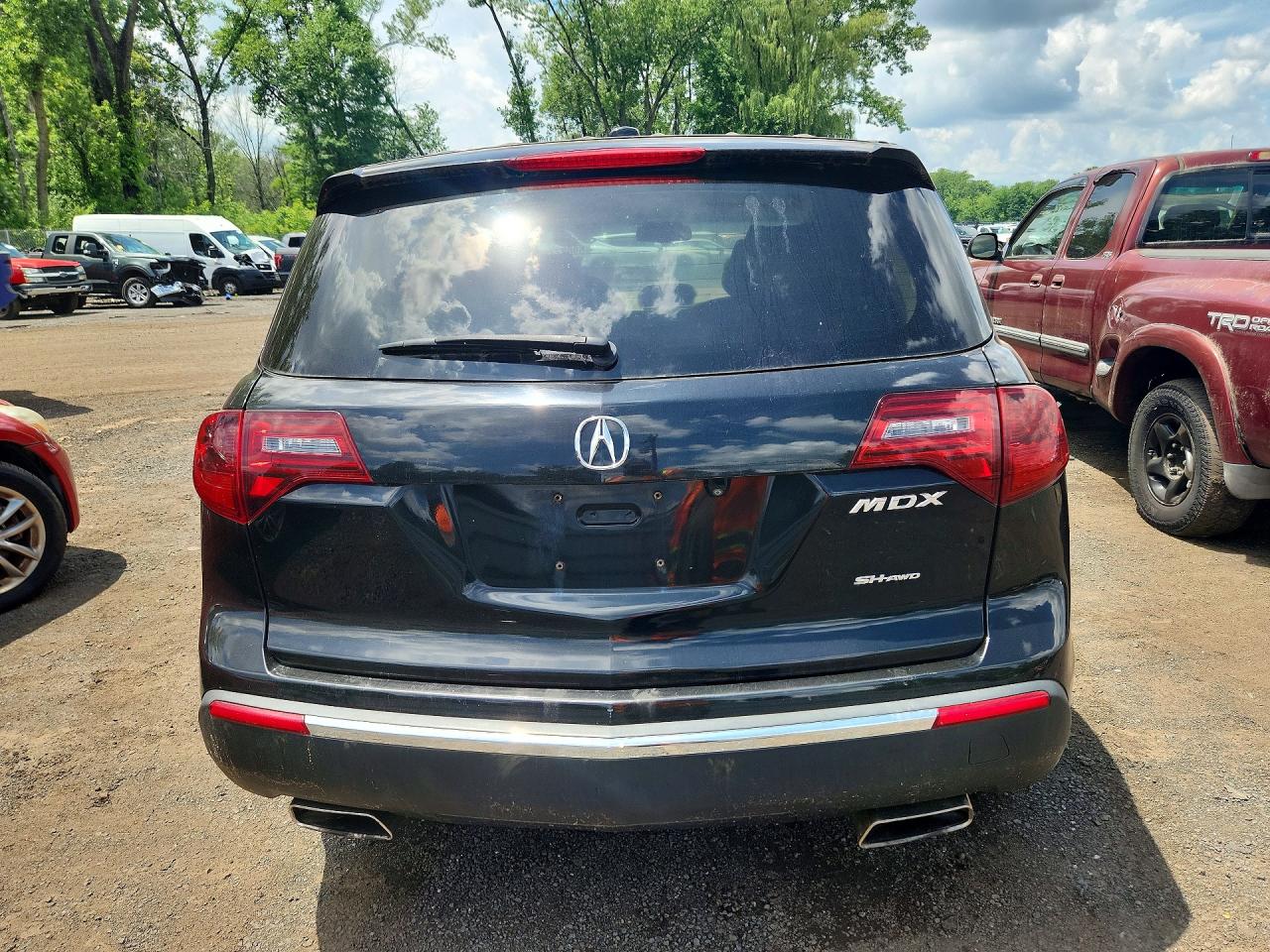 2013 Acura Mdx Technology Black vin: 2HNYD2H34DH506430