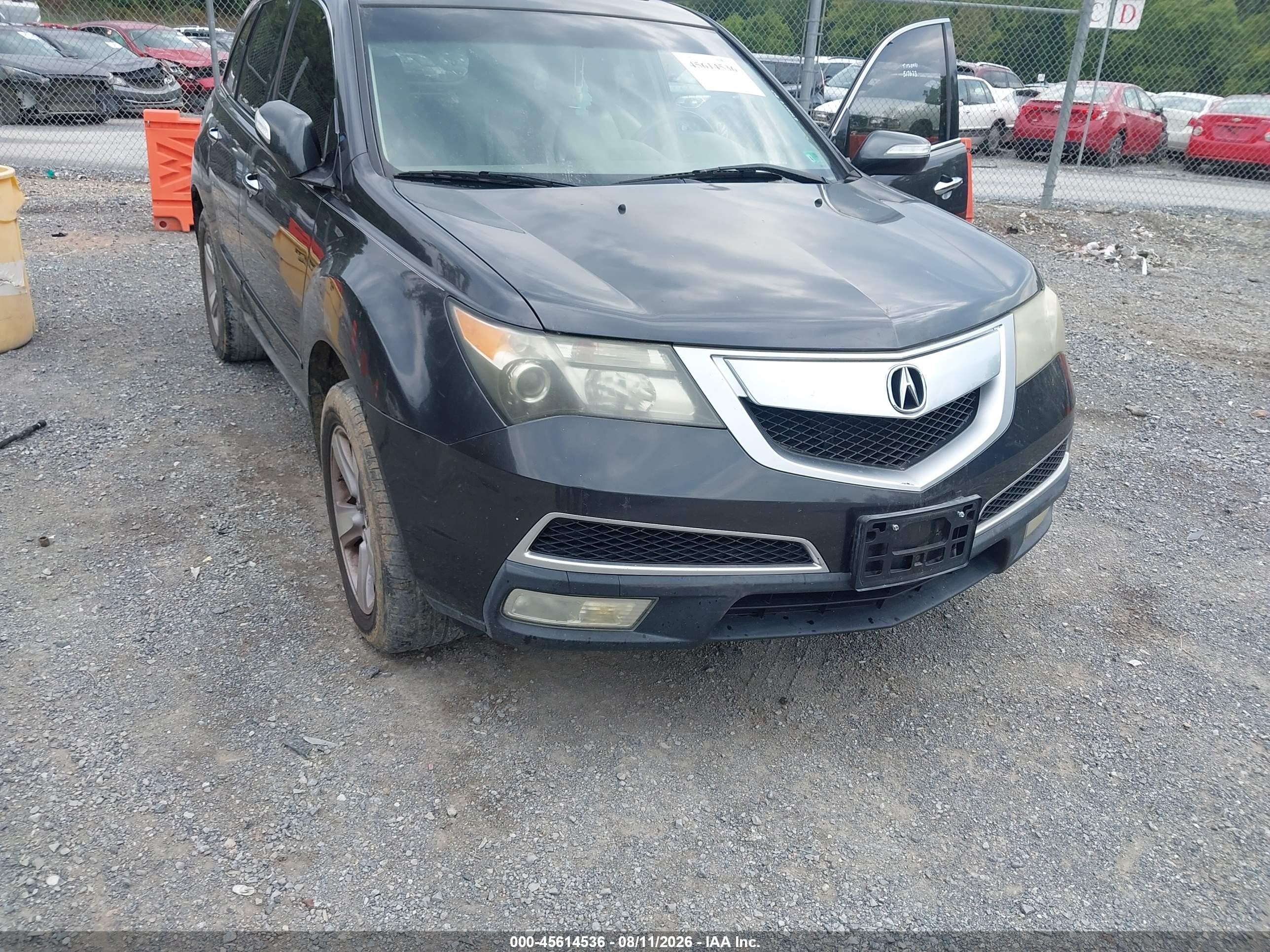 2013 Acura Mdx Technology Package Black vin: 2HNYD2H34DH517623