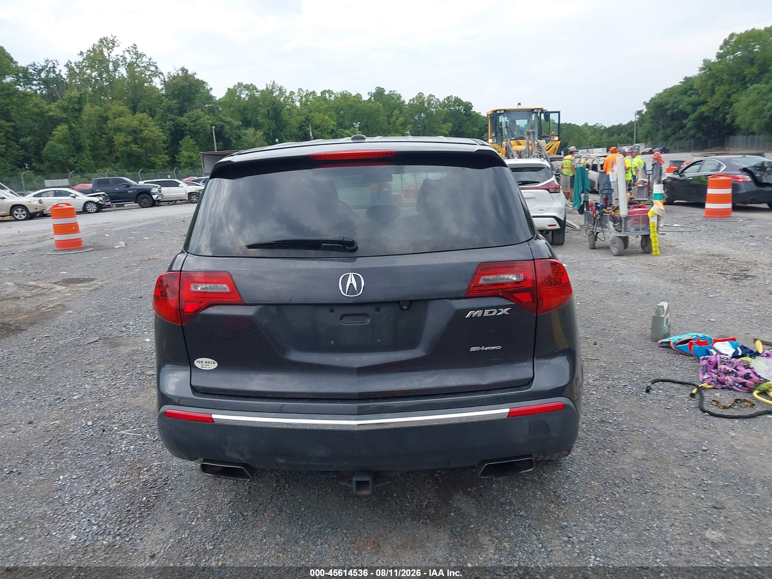 2013 Acura Mdx Technology Package Black vin: 2HNYD2H34DH517623