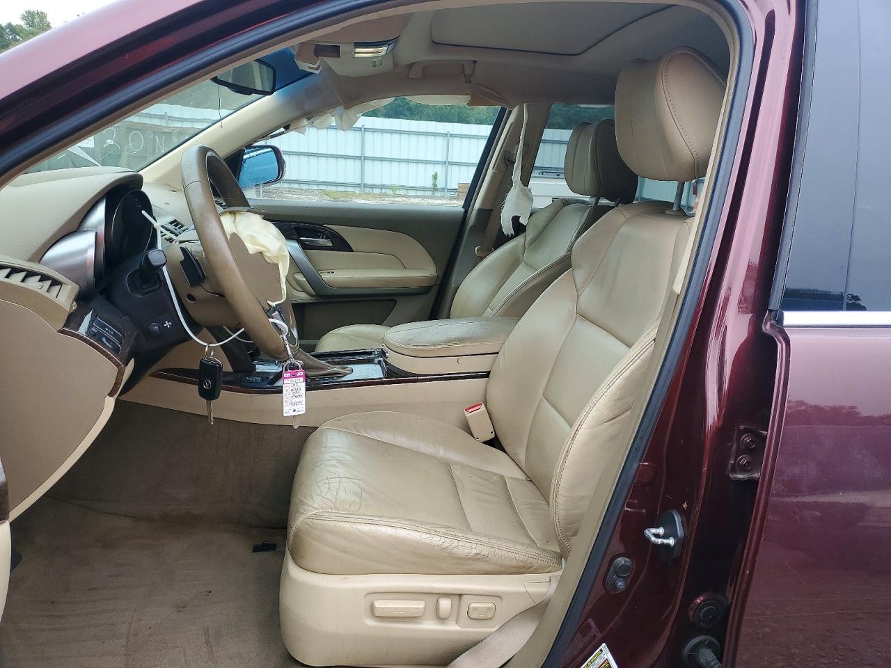 2013 Acura Mdx Technology Burgundy vin: 2HNYD2H34DH518979