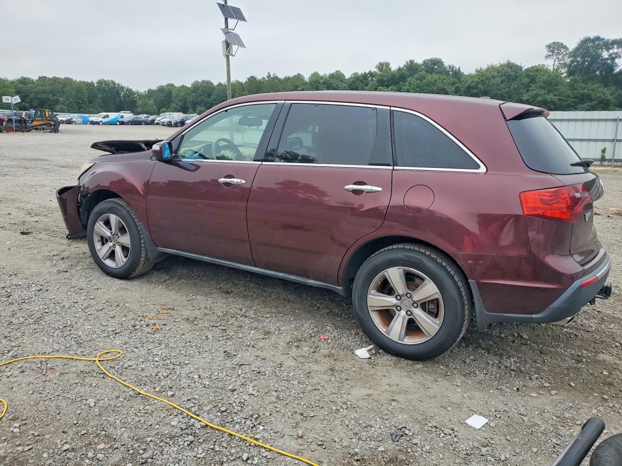 2013 Acura Mdx Technology Burgundy vin: 2HNYD2H34DH518979